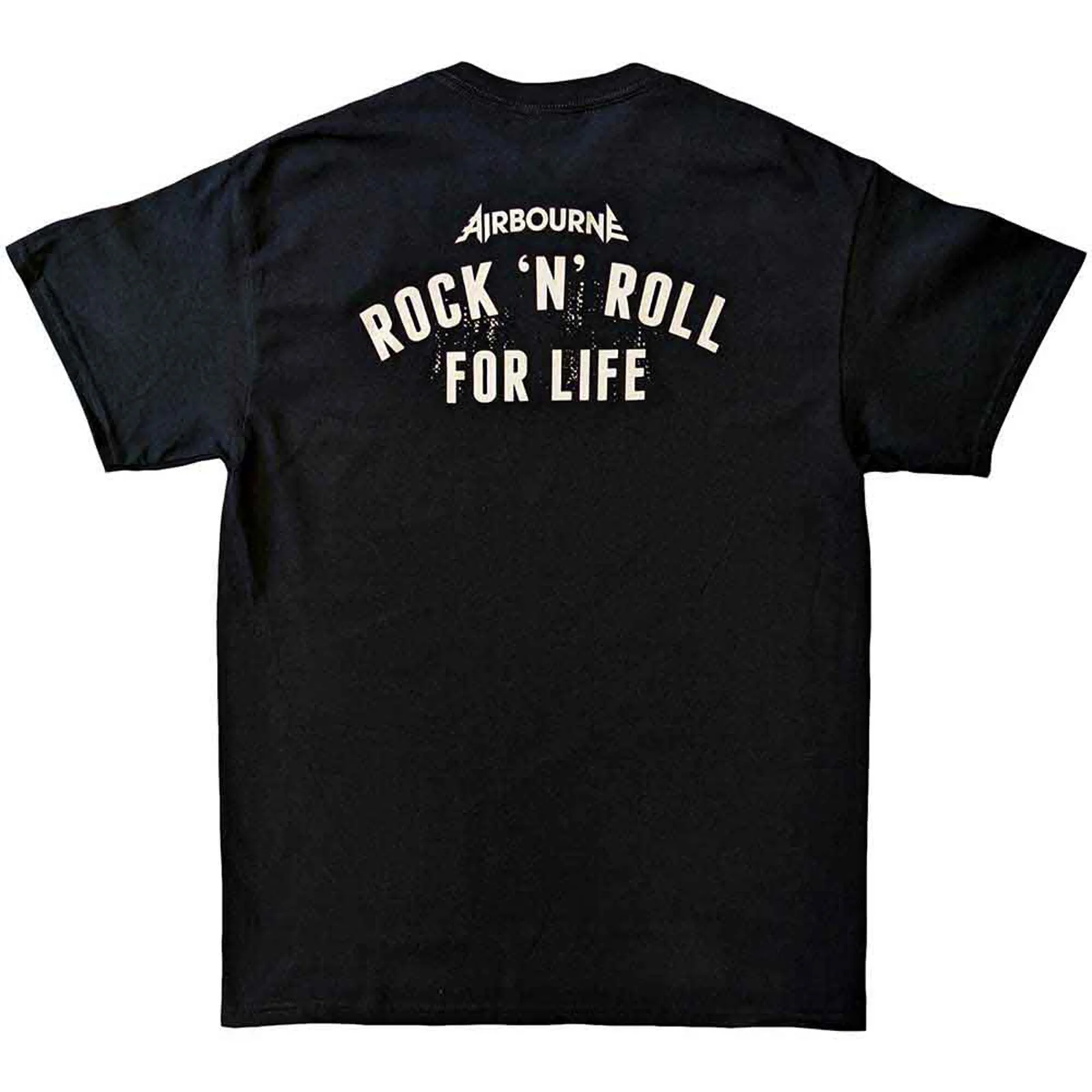 AIRBOURNE - R 'N' R BONESHAKER - T-Shirt Black (Back Print) - Image 2