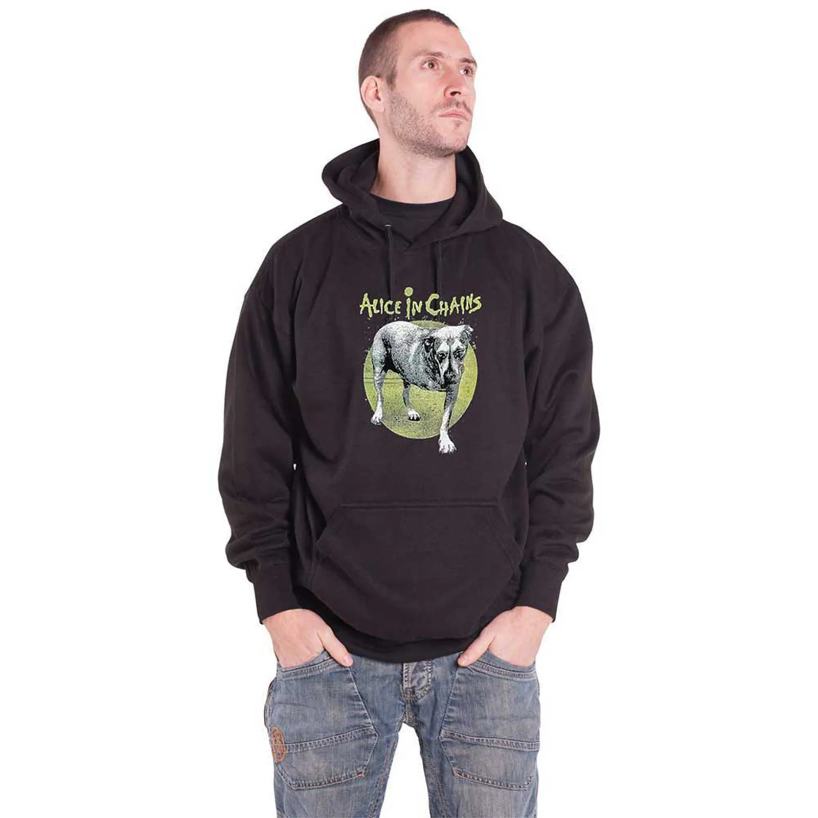 ALICE IN CHAINS - THREE-LEGGED DOG - Pullover Hoodie Black - Image 2