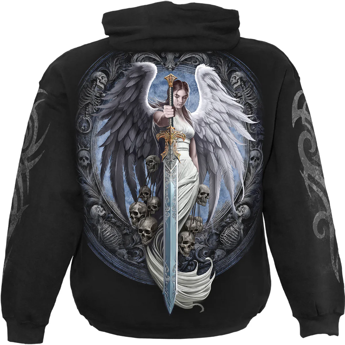 ANGEL SWORD - Hoody Black - Image 2