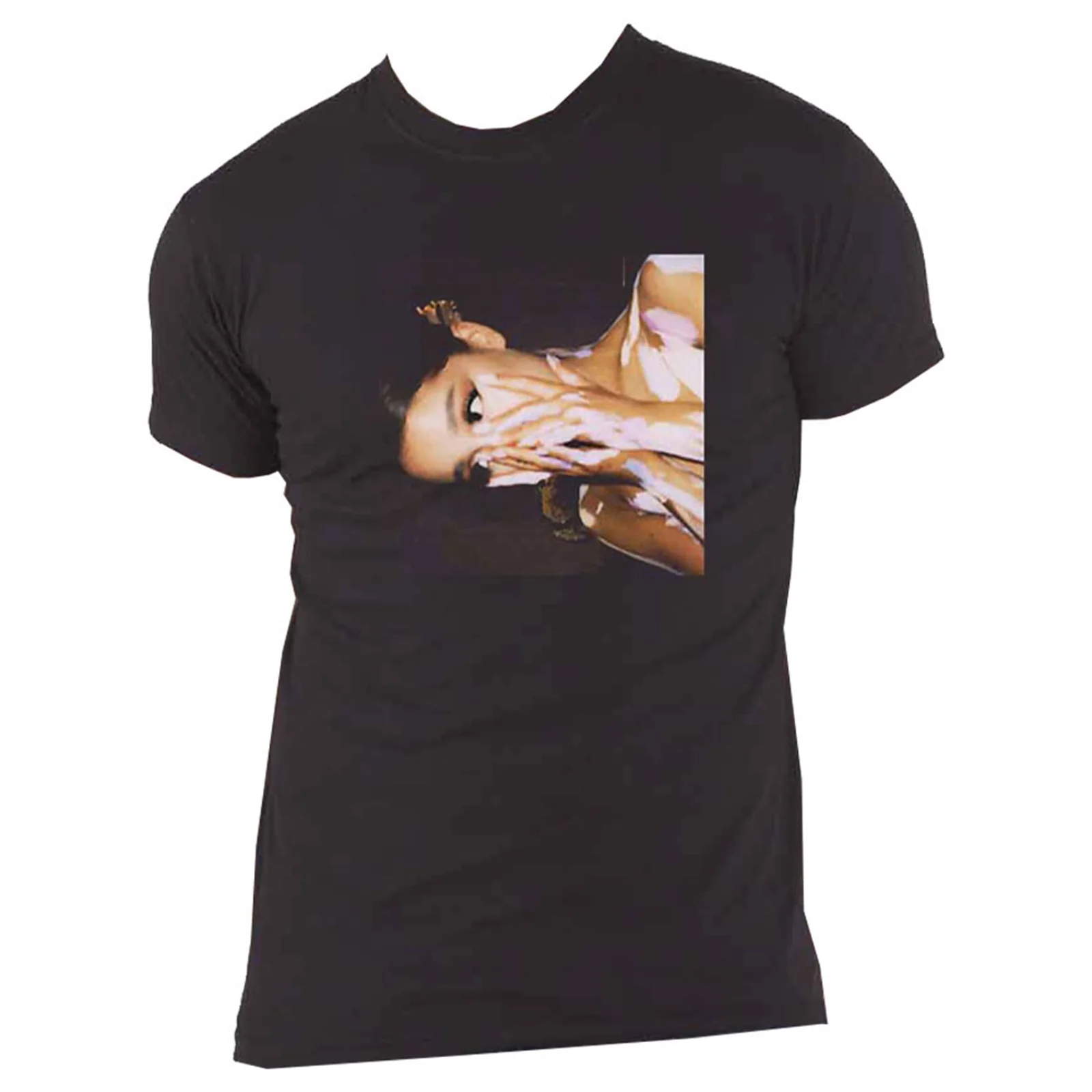 ARIANA GRANDE - SIDE PHOTO - T-Shirt Black - Image 2