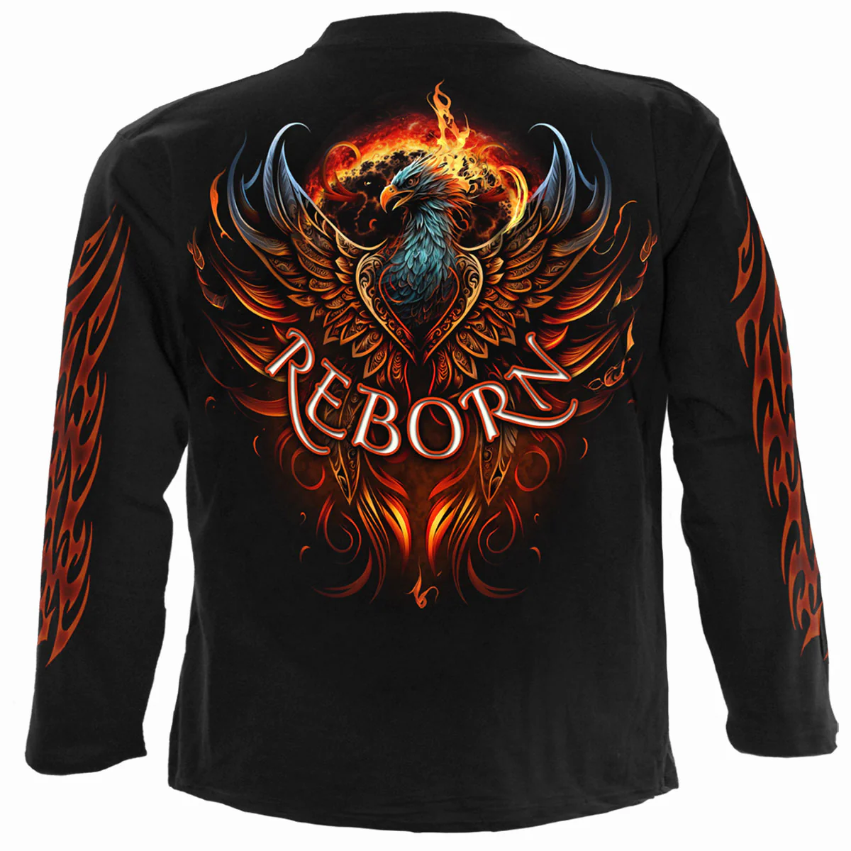 ASHES REBORN - Longsleeve T-Shirt Black - Image 2