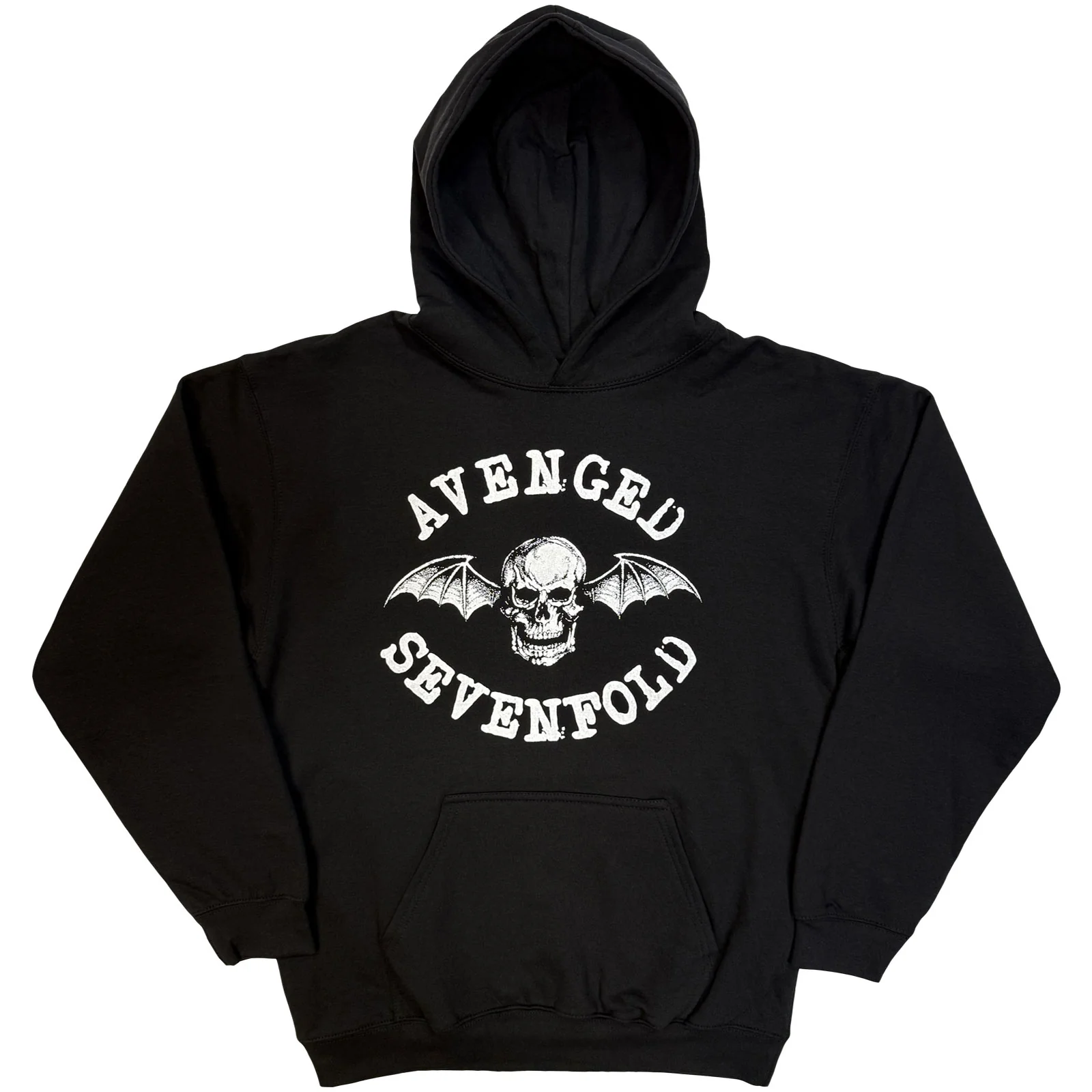 AVENGED SEVENFOLD - LOGO - Pullover Hoodie Black