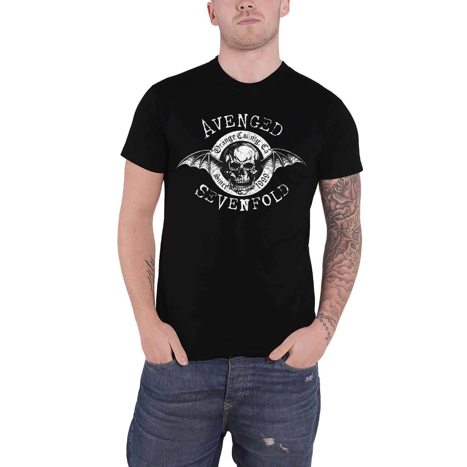 AVENGED SEVENFOLD - ORIGINS - T-Shirt Black - Image 2