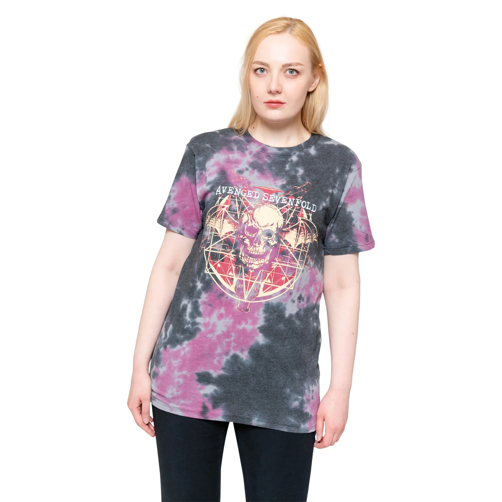 AVENGED SEVENFOLD - RITUAL - T-Shirt Grey (Wash Collection) - Image 2