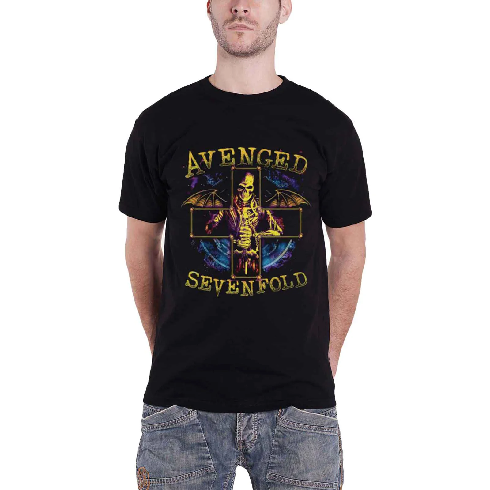 AVENGED SEVENFOLD - STELLAR - T-Shirt Black - Image 2