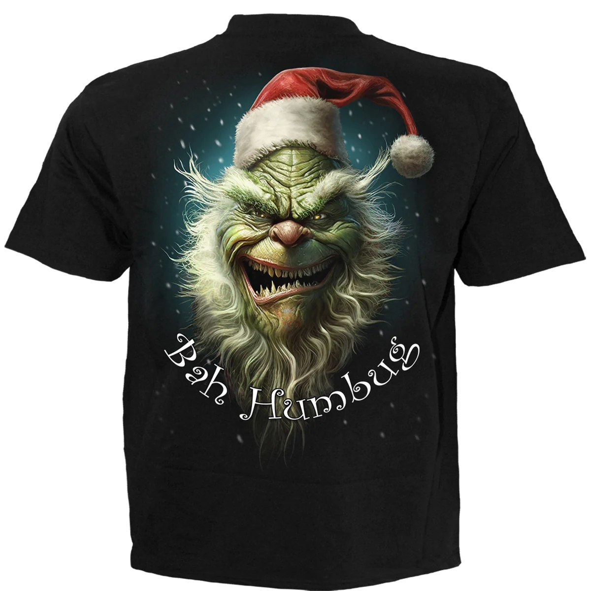 BAH HUMBUG - T-Shirt Black - Image 2