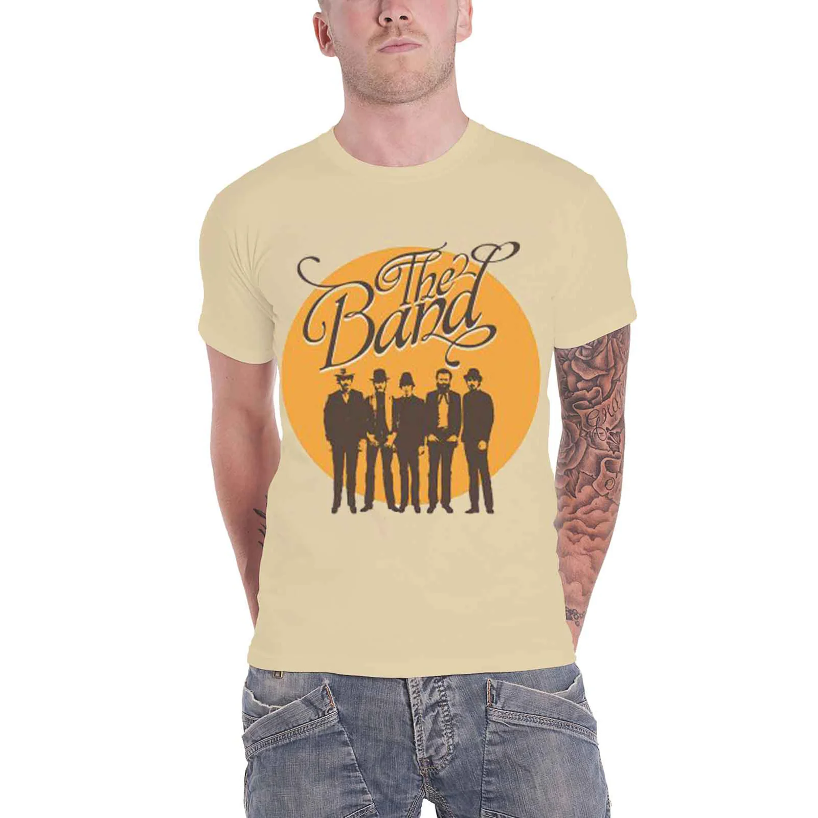 THE BAND - CIRCLE LOGO - T-Shirt Neutral - Image 2