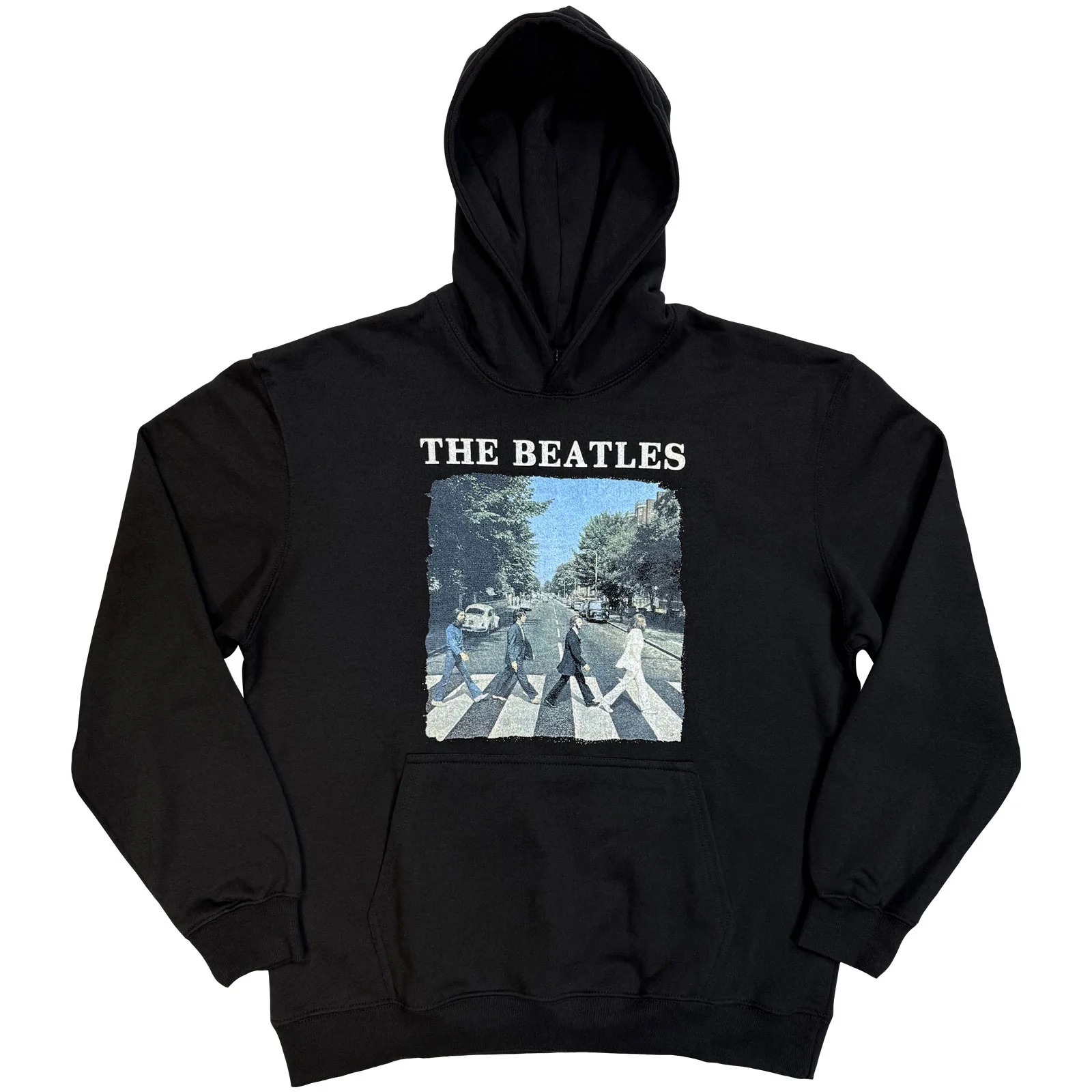 THE BEATLES - ABBEY ROAD - Pullover Hoodie Black