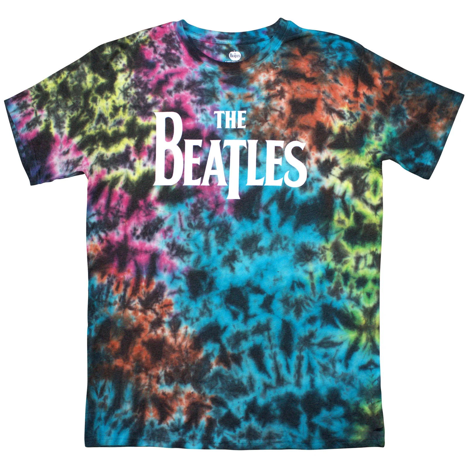 THE BEATLES - DROP T LOGO - T-Shirt Grey (Wash Collection)