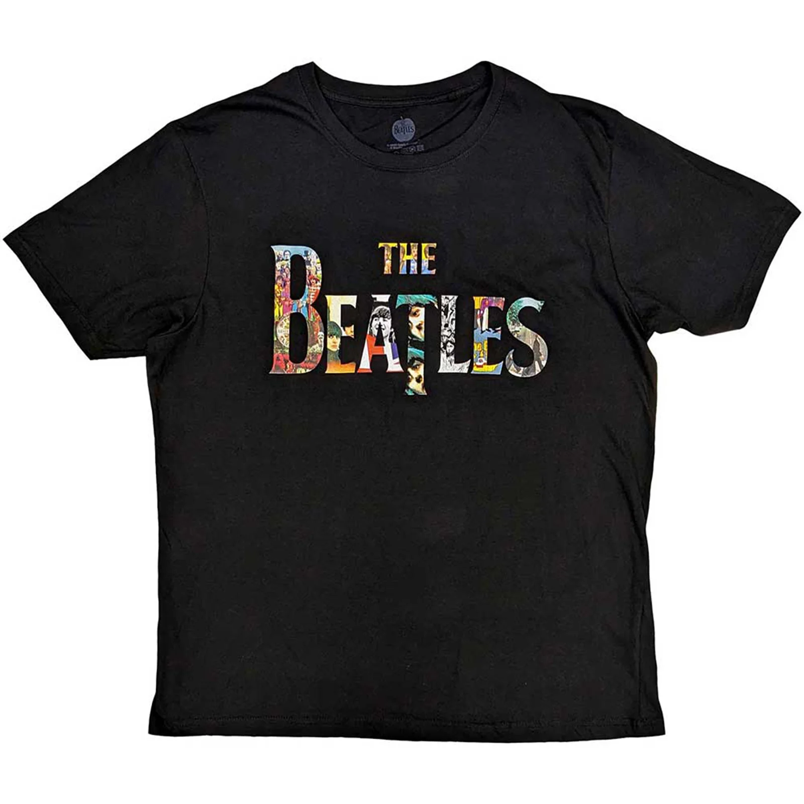 THE BEATLES - LOGO TREATMENT - T-Shirt Black