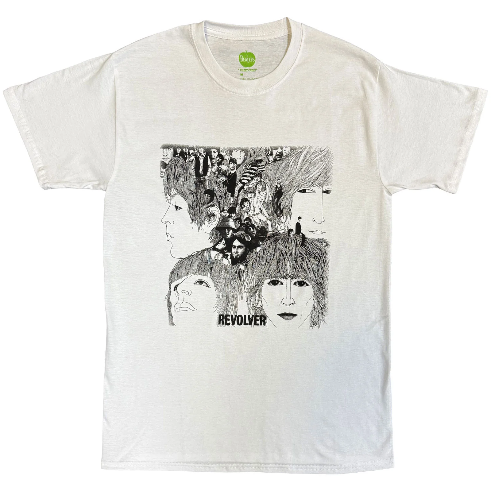THE BEATLES - REVOLVER ALBUM COVER - T-Shirt White