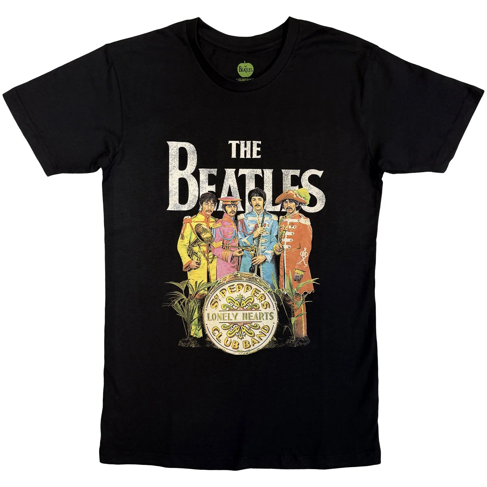 THE BEATLES - SGT PEPPER - T-Shirt Black