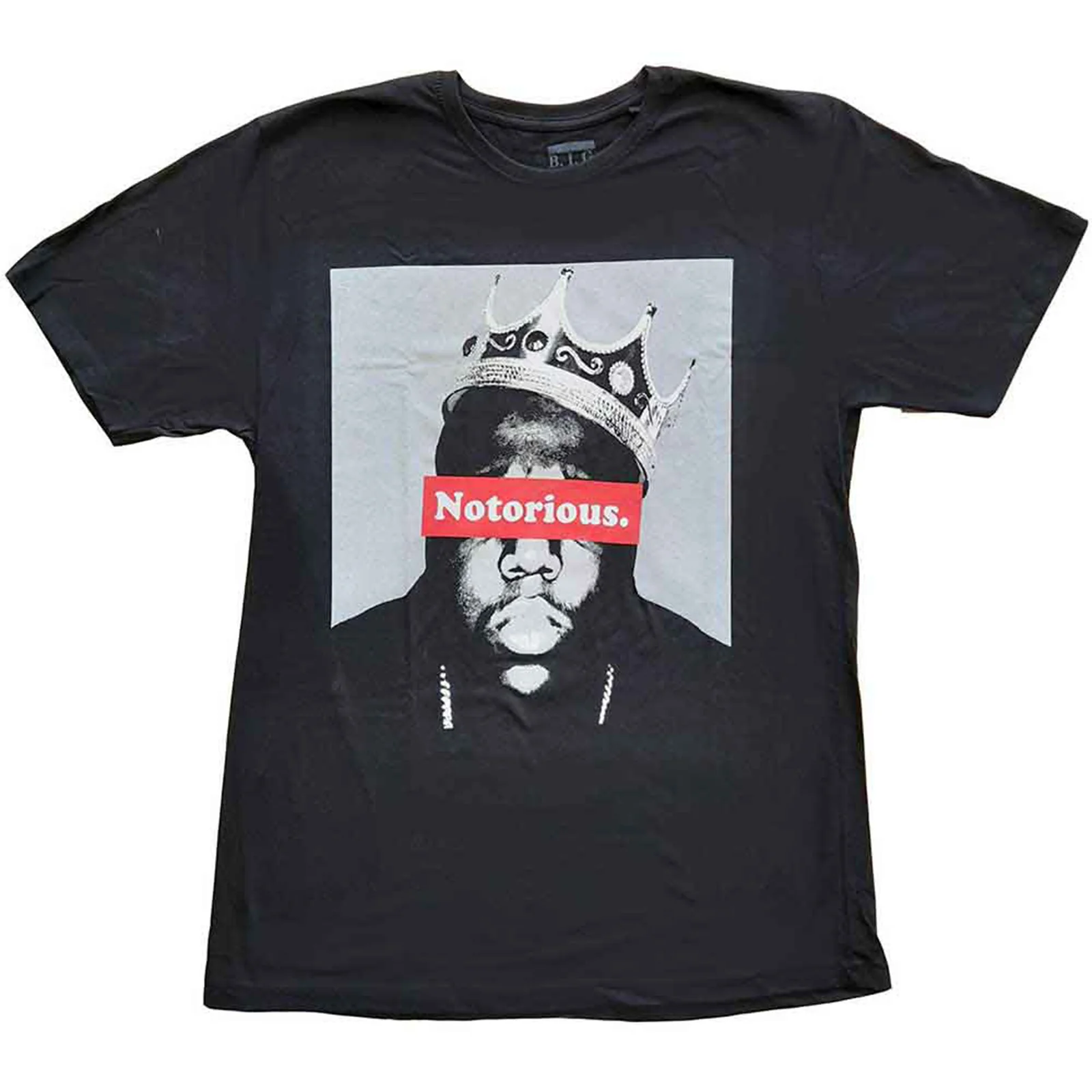 BIGGIE SMALLS - NOTORIOUS - T-Shirt Black