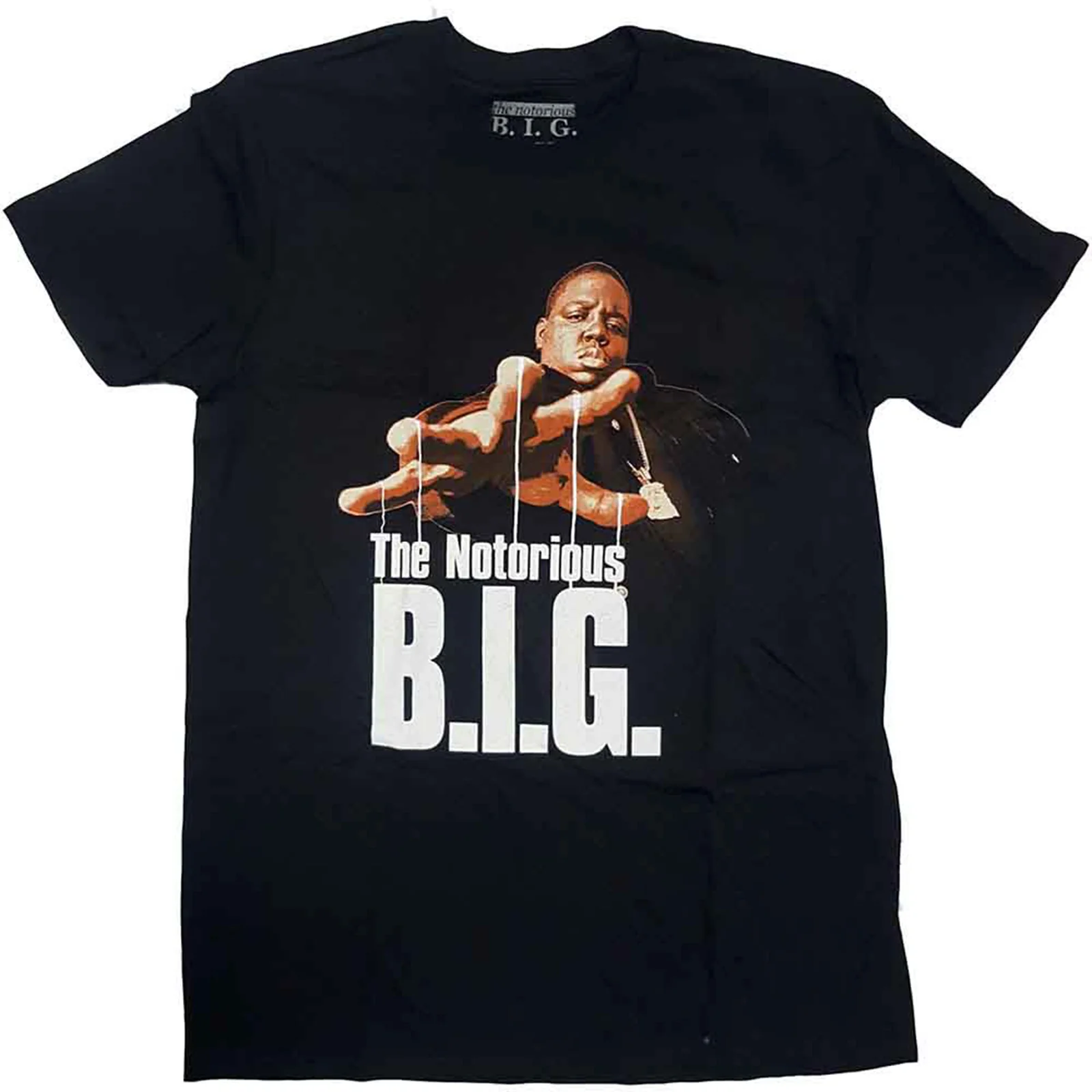 BIGGIE SMALLS - REACHSTRINGS - T-Shirt Black