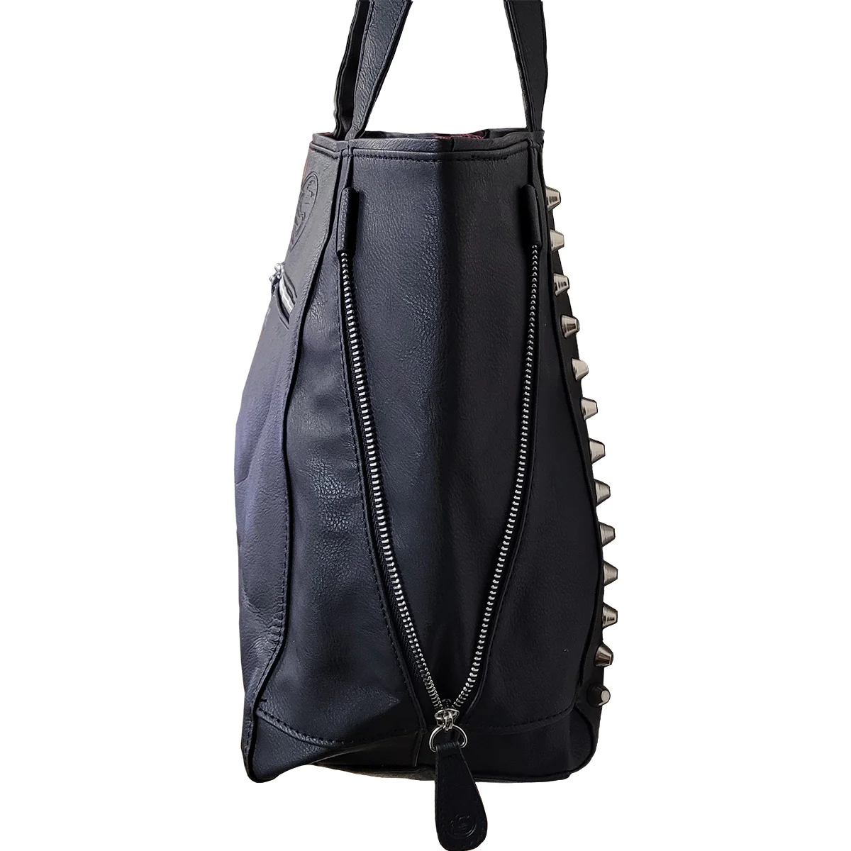 BLACK CAT - Tote Bag - Top quality PU Leather Studded - Image 3