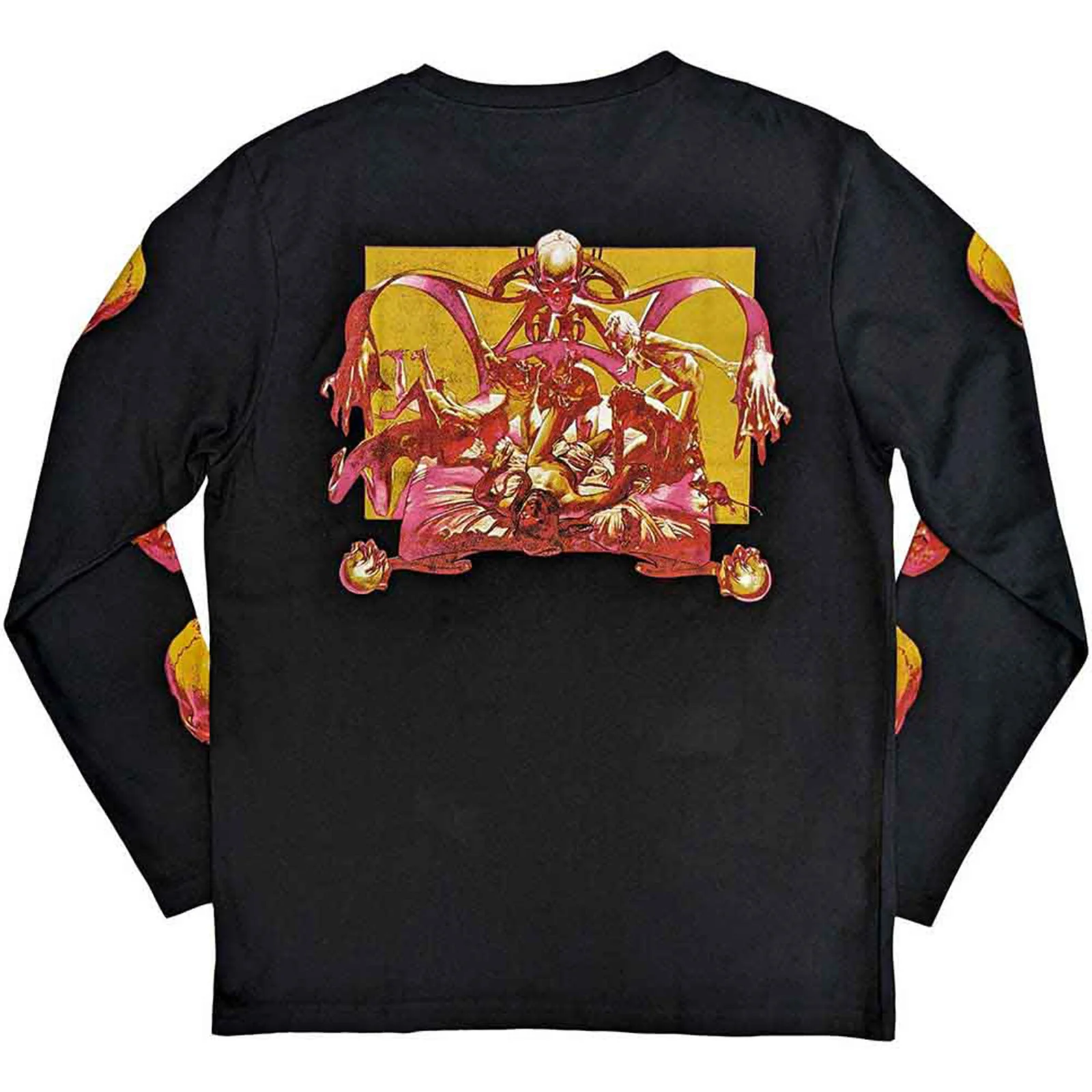 BLACK SABBATH - BLOODY SABBATH - Long Sleeve T-Shirt Black (Back & Sleeve Print) - Image 2