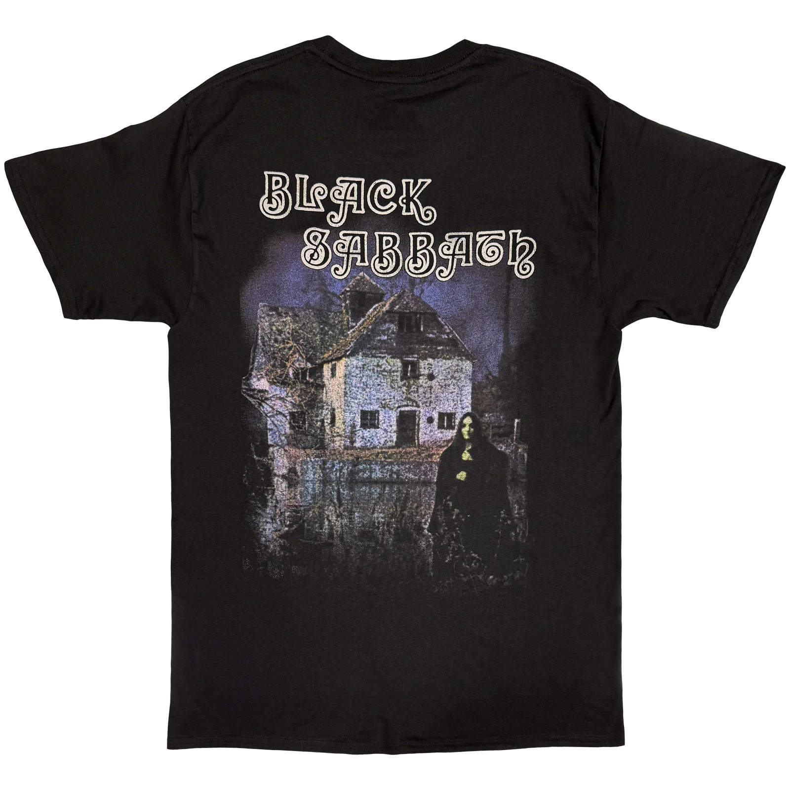 BLACK SABBATH - DEBUT ALBUM - T-Shirt Black (Back Print) - Image 2