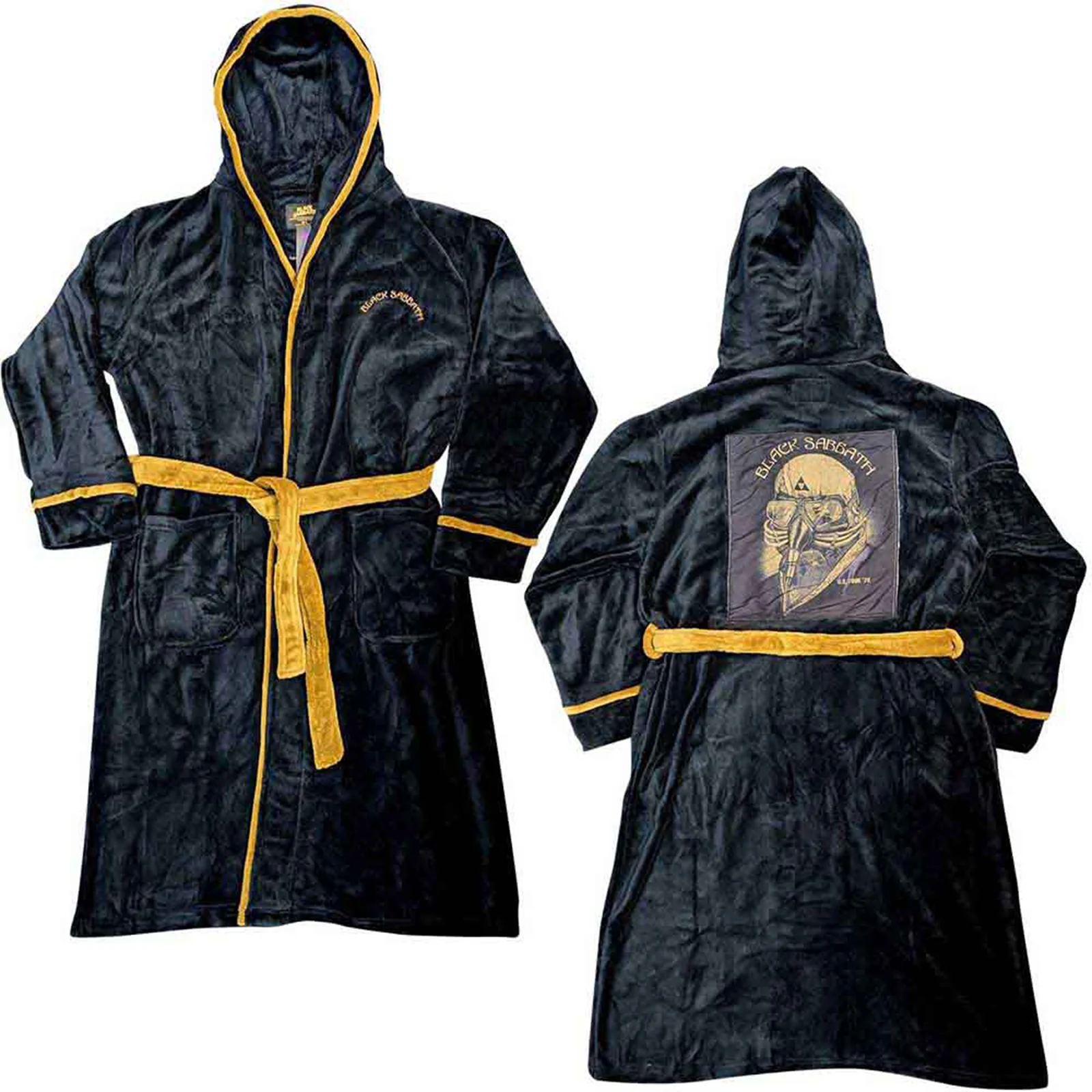 BLACK SABBATH - US TOUR 78 AVENGERS - Bathrobe Black (Back Print)