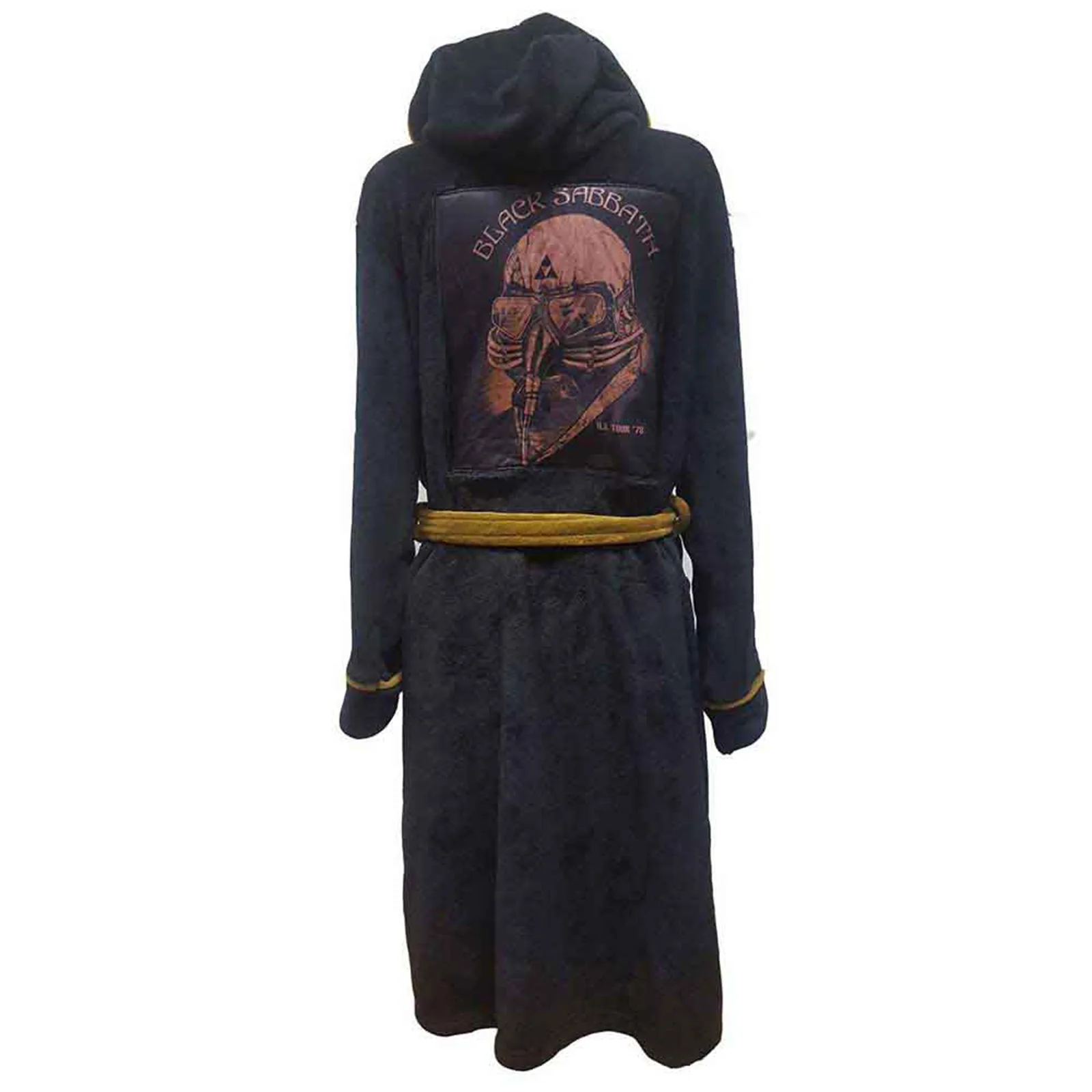 BLACK SABBATH - US TOUR 78 AVENGERS - Bathrobe Black (Back Print) - Image 2