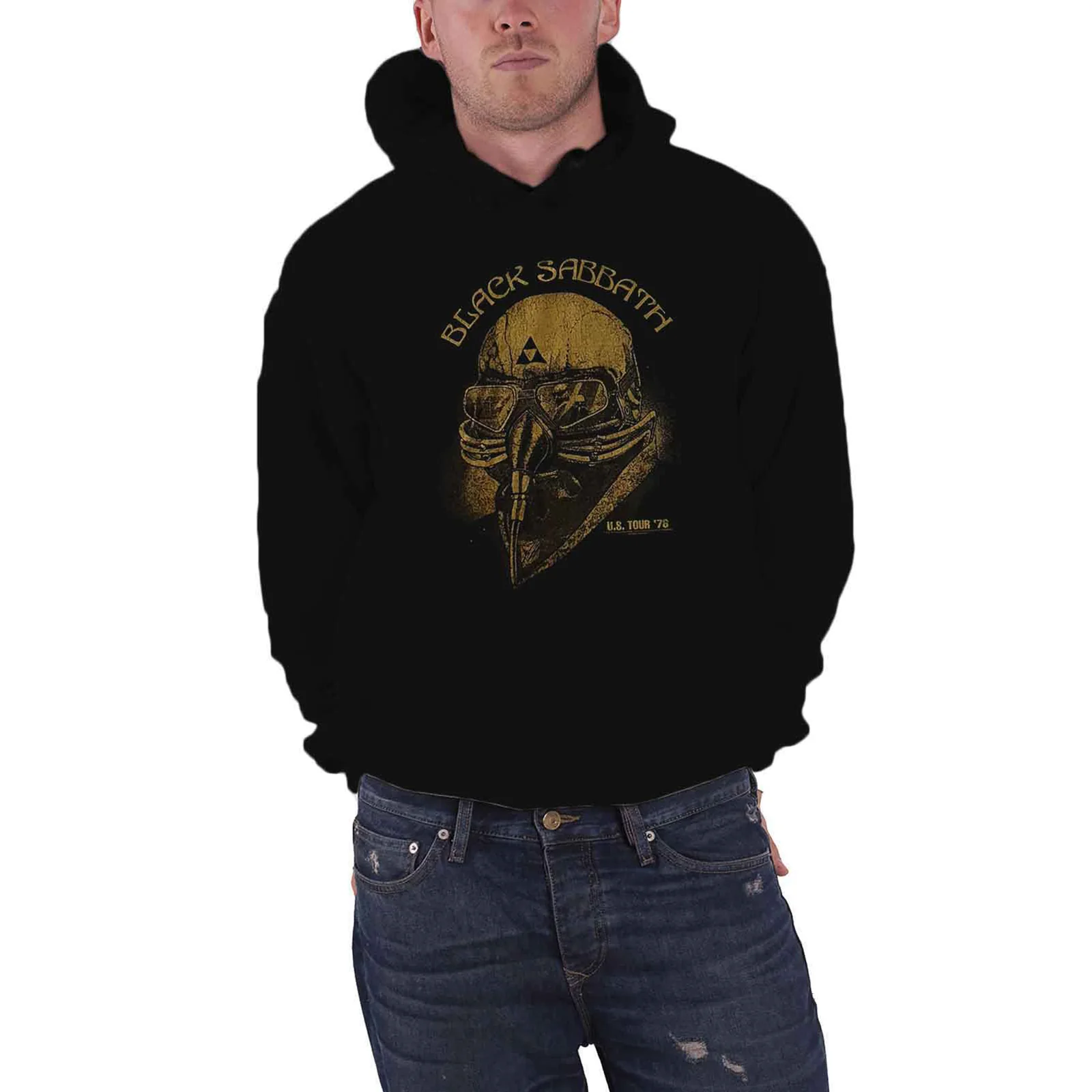 BLACK SABBATH - US TOUR '78 - Pullover Hoodie Black - Image 2