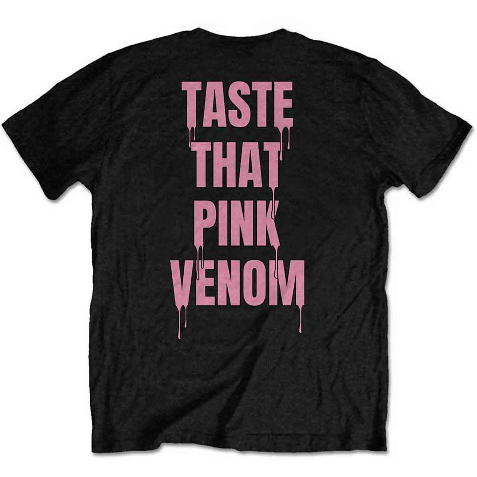 BLACKPINK - TASTE THAT - T-Shirt Black (Back Print) - Image 2