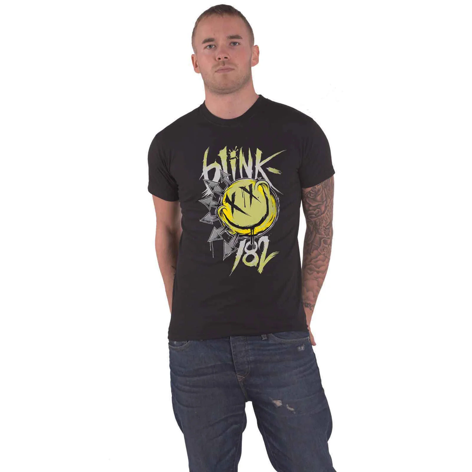 BLINK-182 - BIG SMILE - T-Shirt Black - Image 2