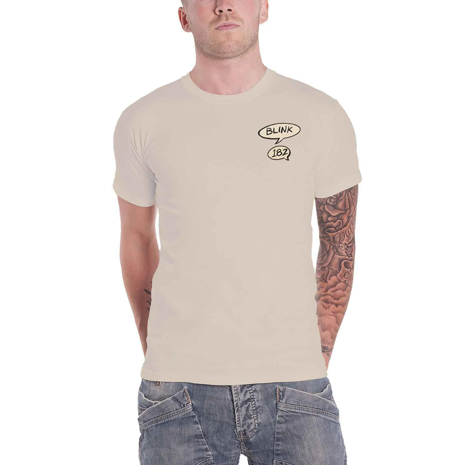 BLINK-182 - ROGER RABBIT - T-Shirt Neutral (Back Print) - Image 3