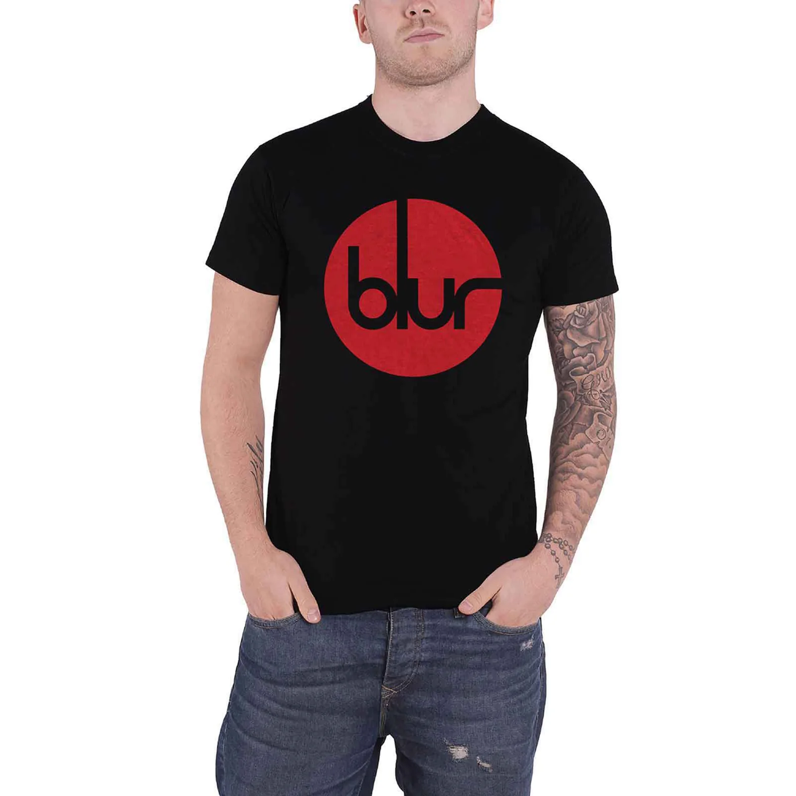 BLUR - CIRCLE LOGO - T-Shirt Black - Image 2