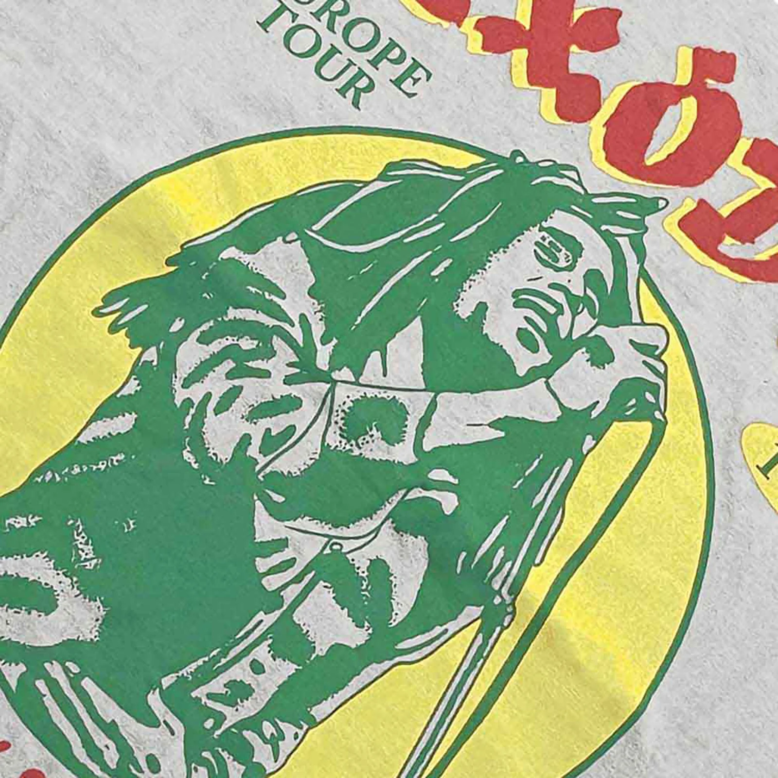 BOB MARLEY - 1977 TOUR - T-Shirt Grey (Wash Collection) - Image 2