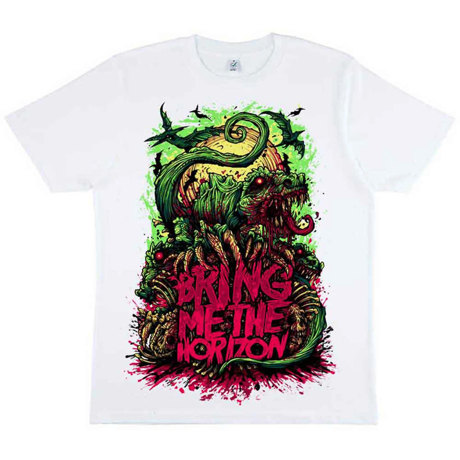 BRING ME THE HORIZON - DINOSAUR - T-Shirt White
