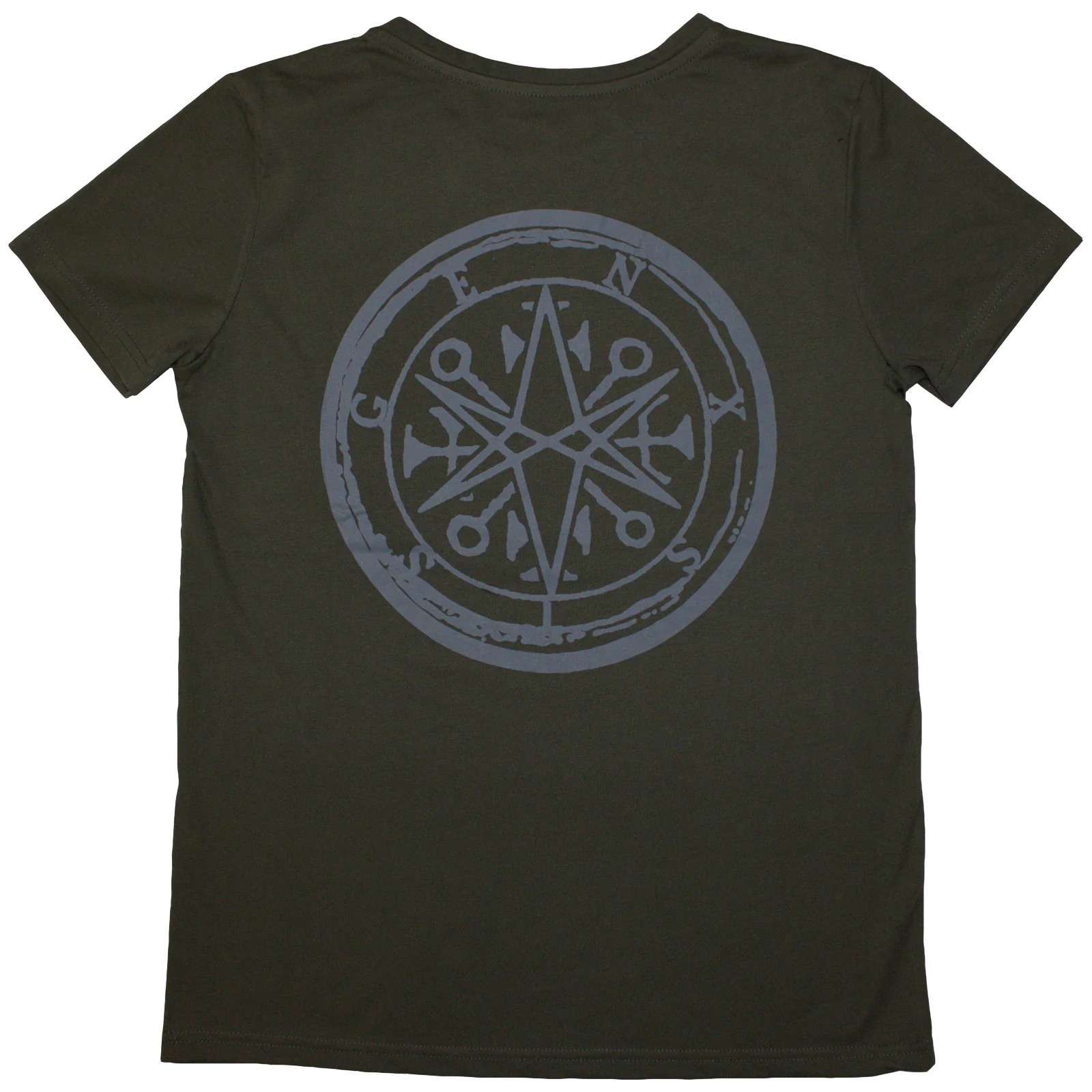 BRING ME THE HORIZON - METAL LOGO GENXSIS - Ladies T-Shirt Green (Back Print) - Image 2