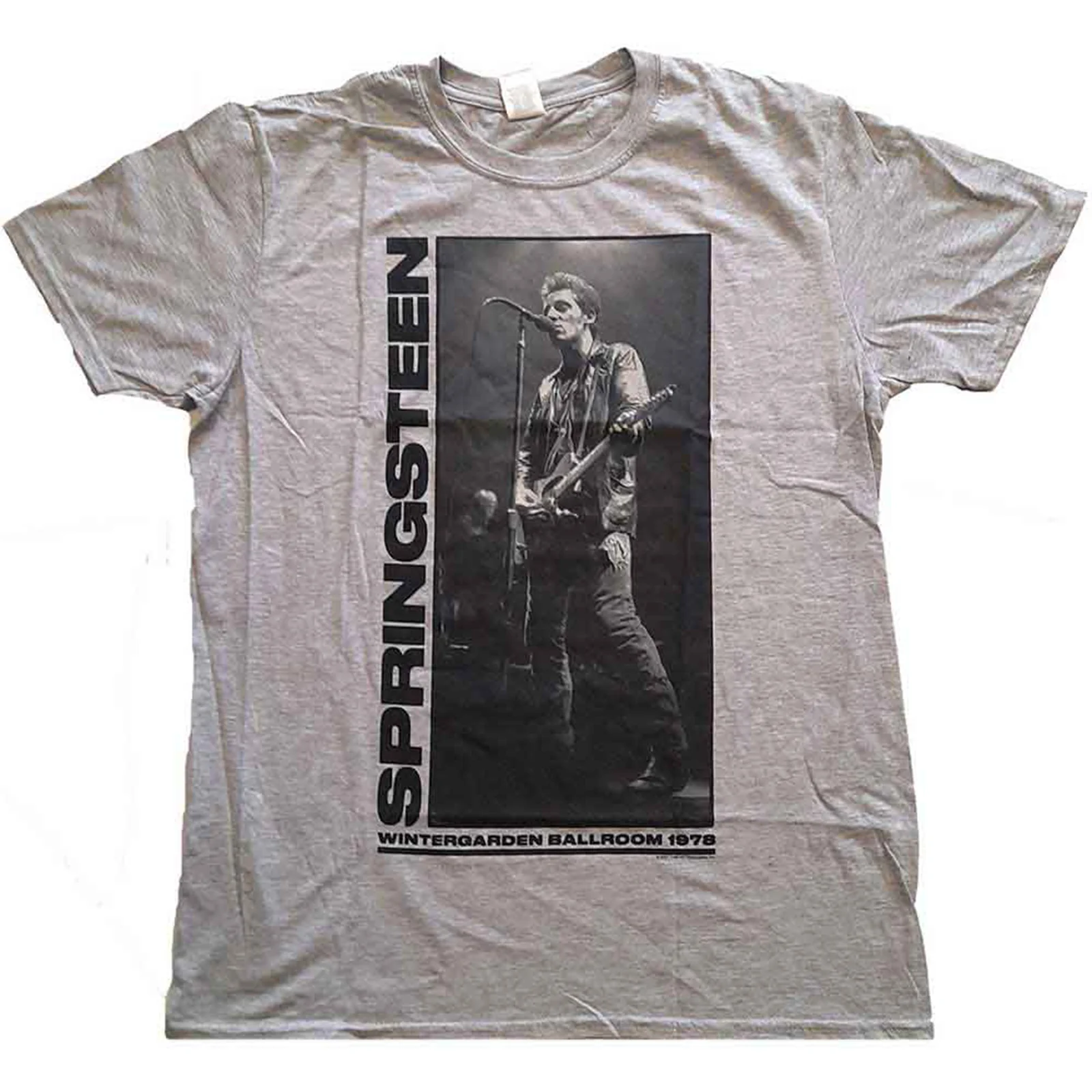 BRUCE SPRINGSTEEN - WINTERGARDEN PHOTO - T-Shirt Grey