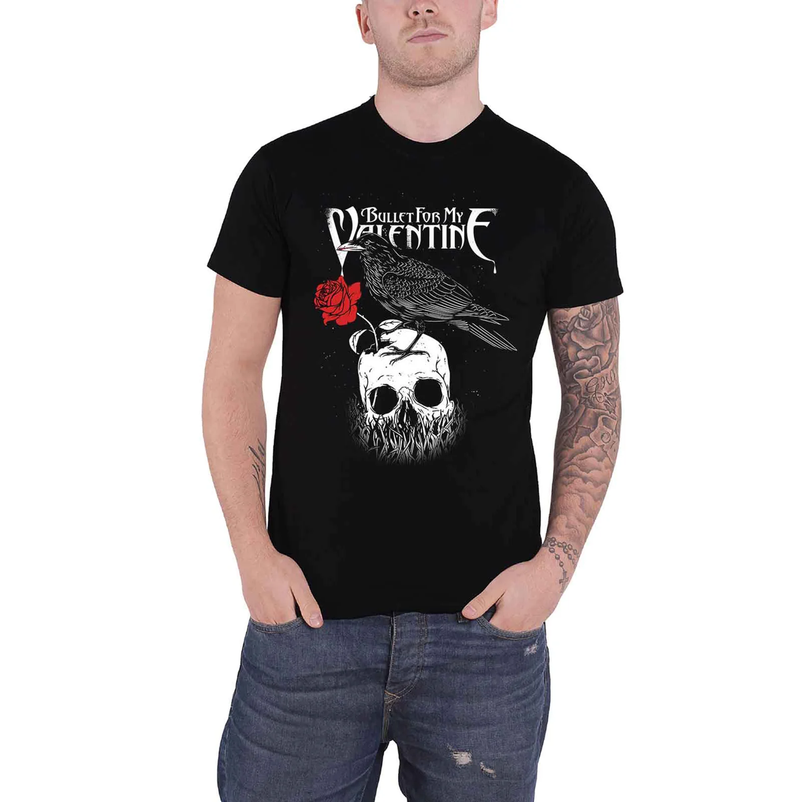 BULLET FOR MY VALENTINE - RAVEN - T-Shirt Black - Image 2