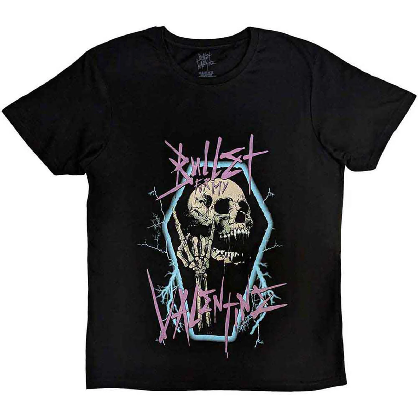 BULLET FOR MY VALENTINE - THRASH SKULL - T-Shirt Black