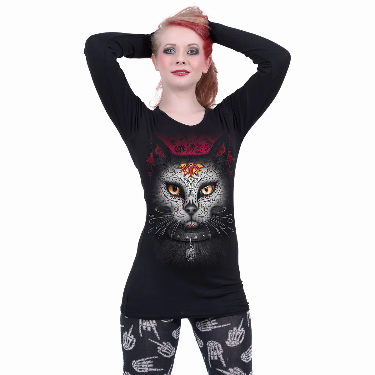 CATRINA - Baggy Top Black - Image 2