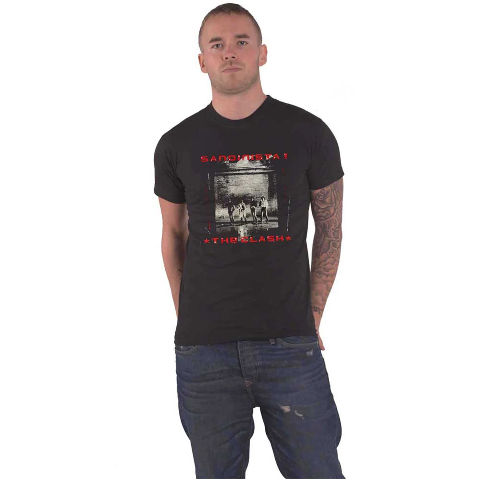 THE CLASH - SANDINISTA! - T-Shirt Black - Image 2