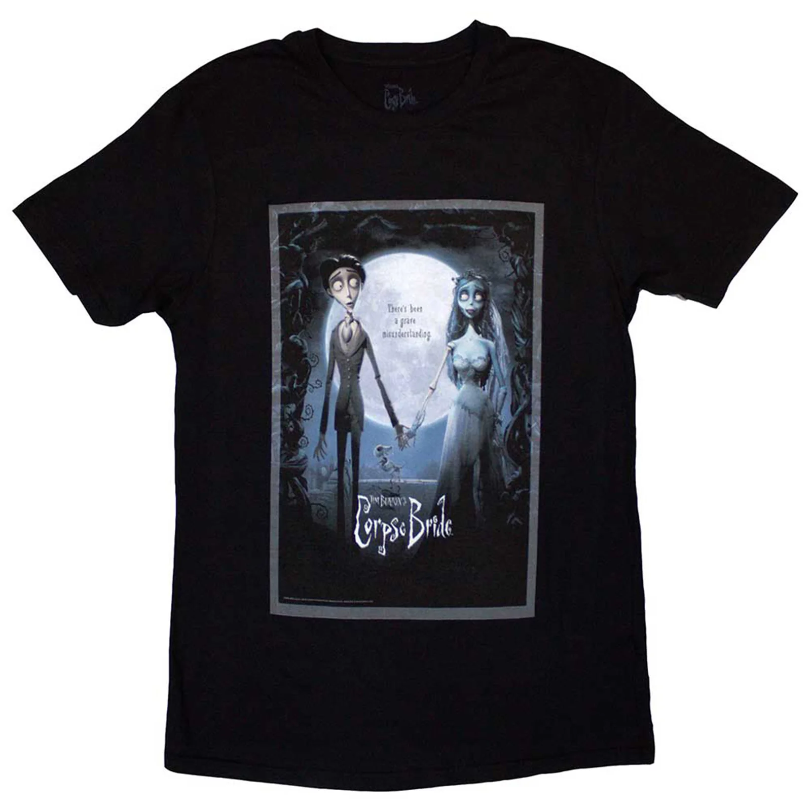 CORPSE BRIDE - MOVIE POSTER - T-Shirt Black