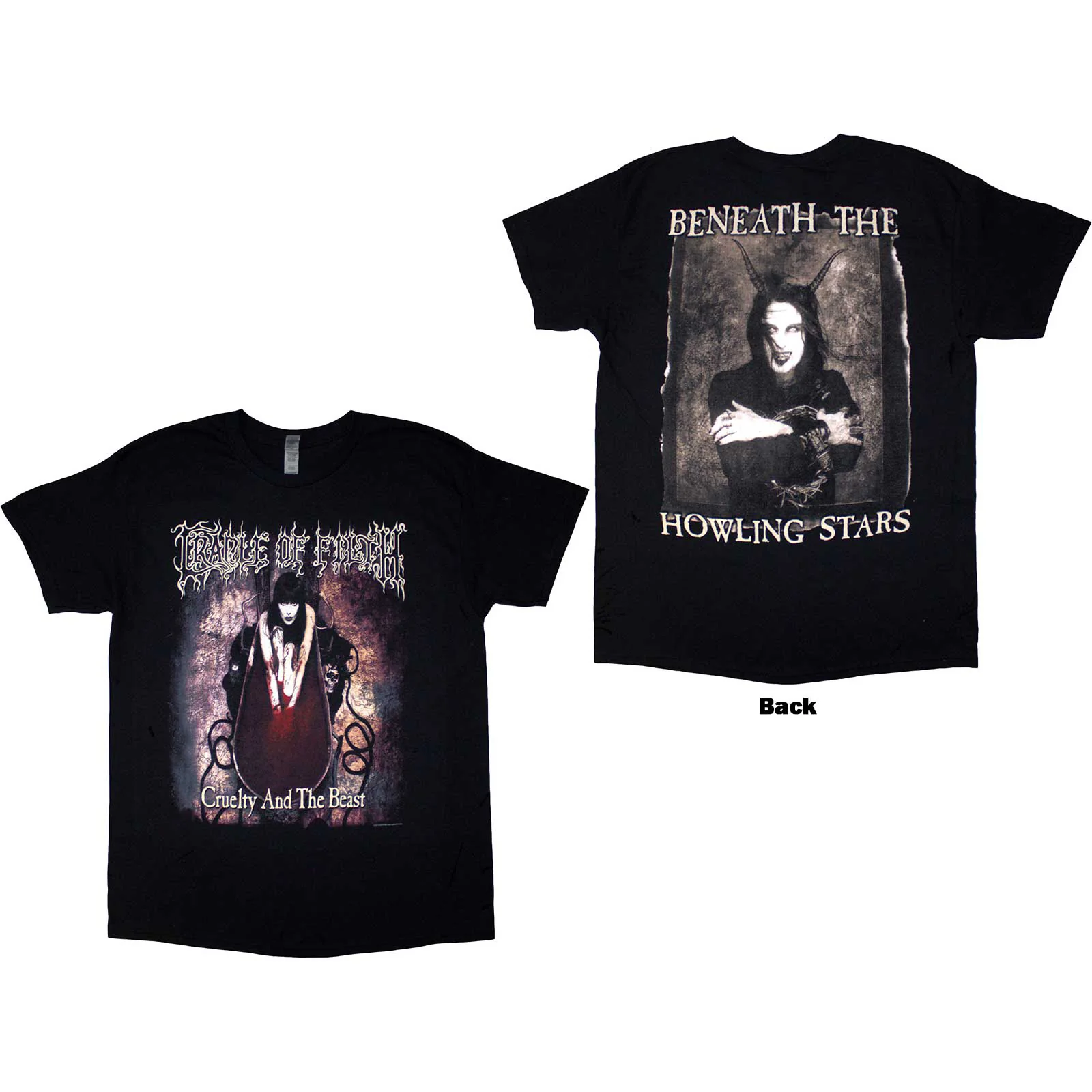 CRADLE OF FILTH - CRUELTY & THE BEAST - T-Shirt Black