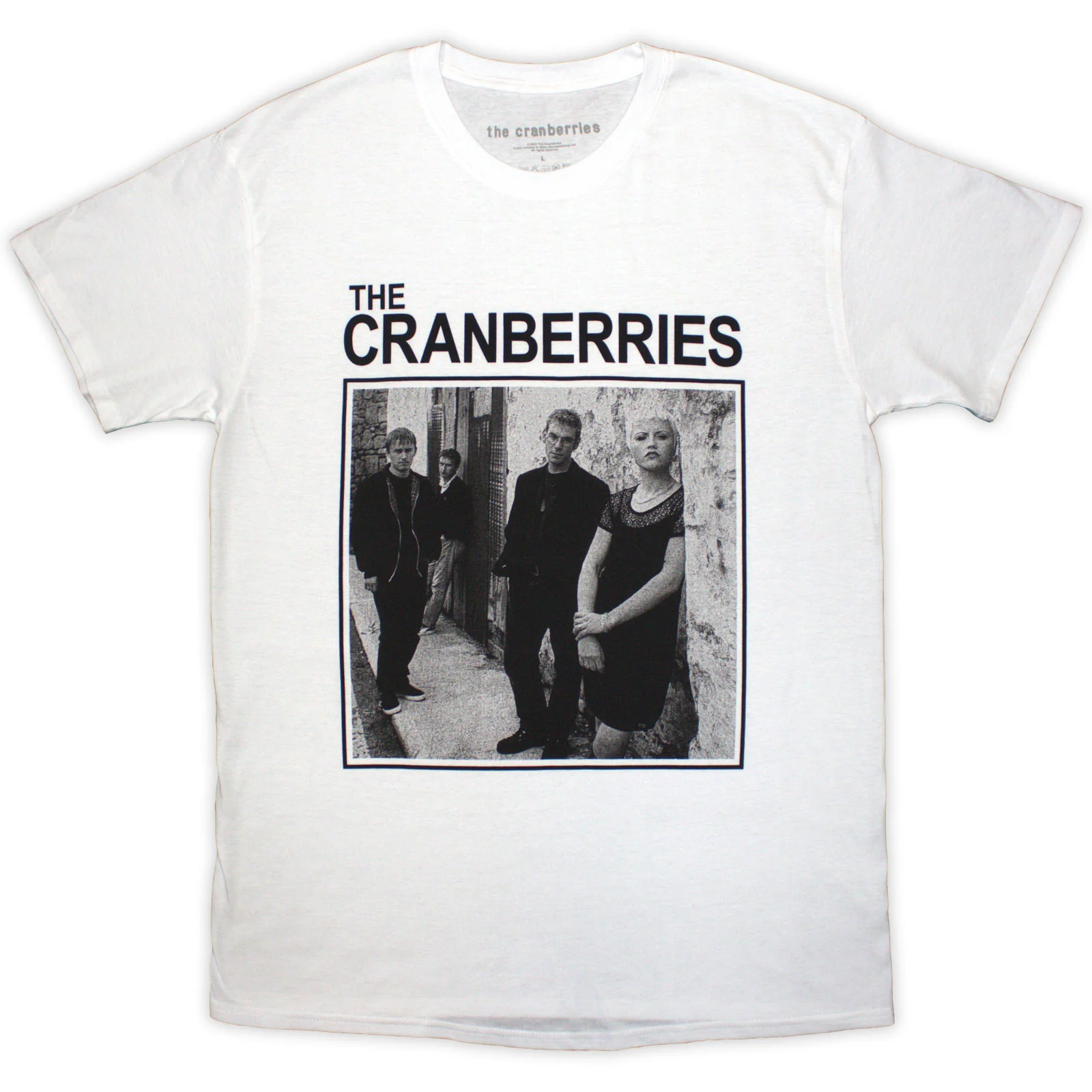 THE CRANBERRIES - SQUARE PHOTO - T-Shirt White