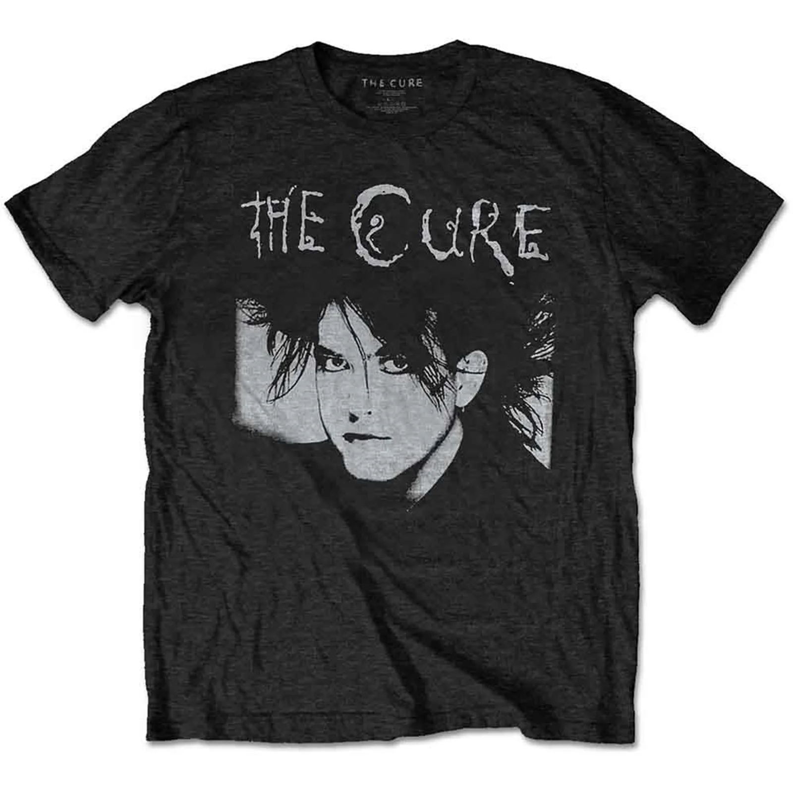 THE CURE - ROBERT ILLUSTRATION - T-Shirt Black