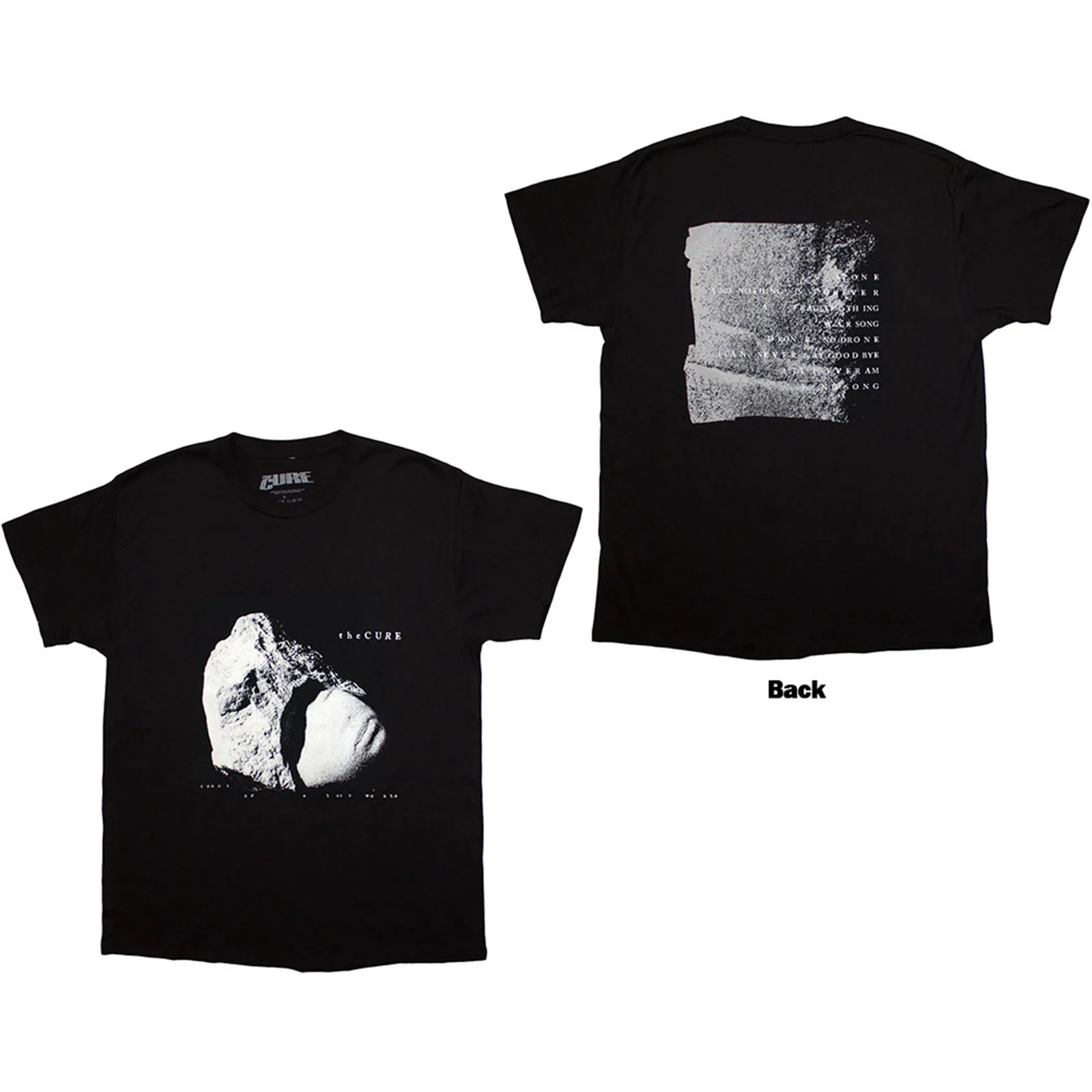 THE CURE - SONGS OF A LOST WORLD - T-Shirt Black (Back Print)