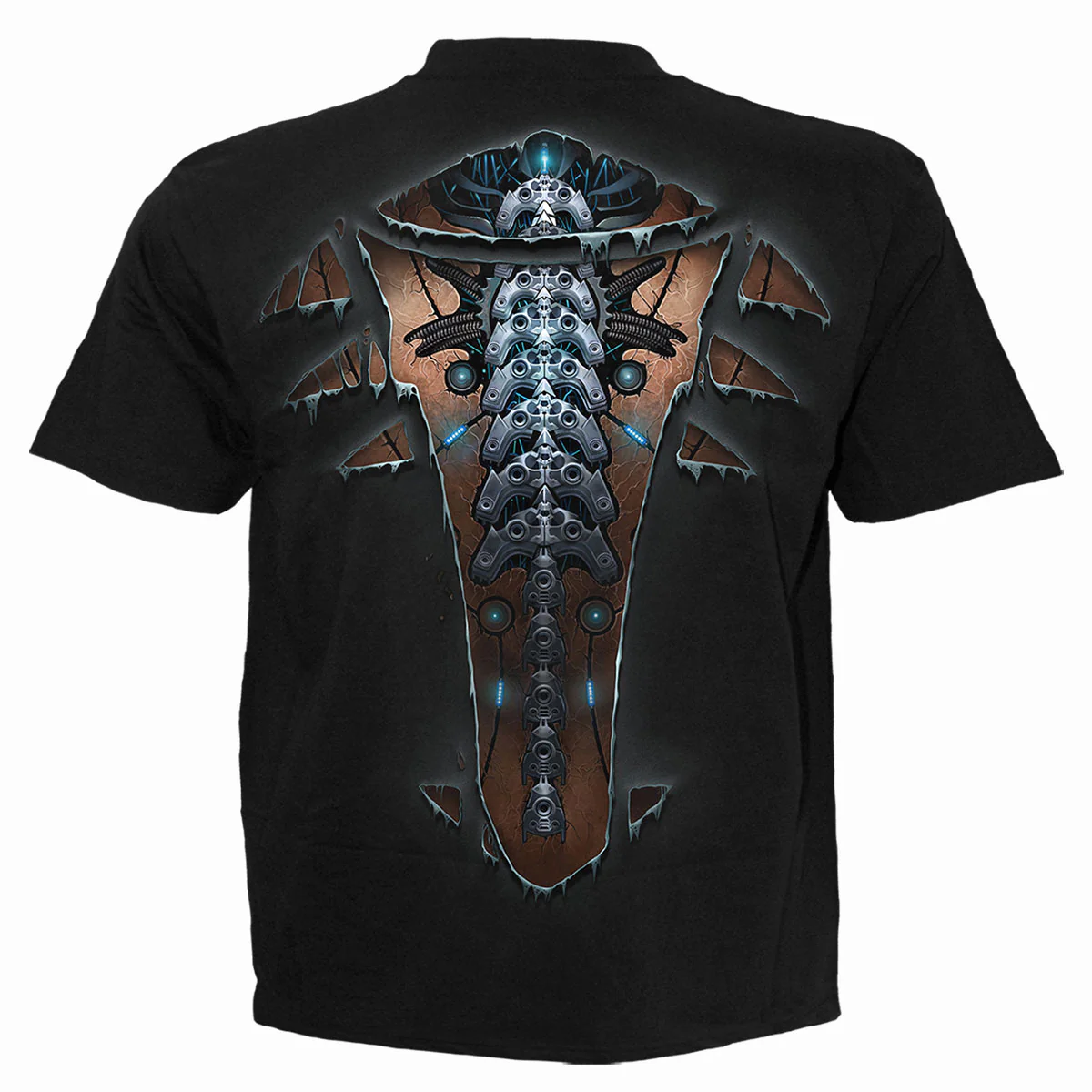 CYBER SKIN - T-Shirt Black - Image 2