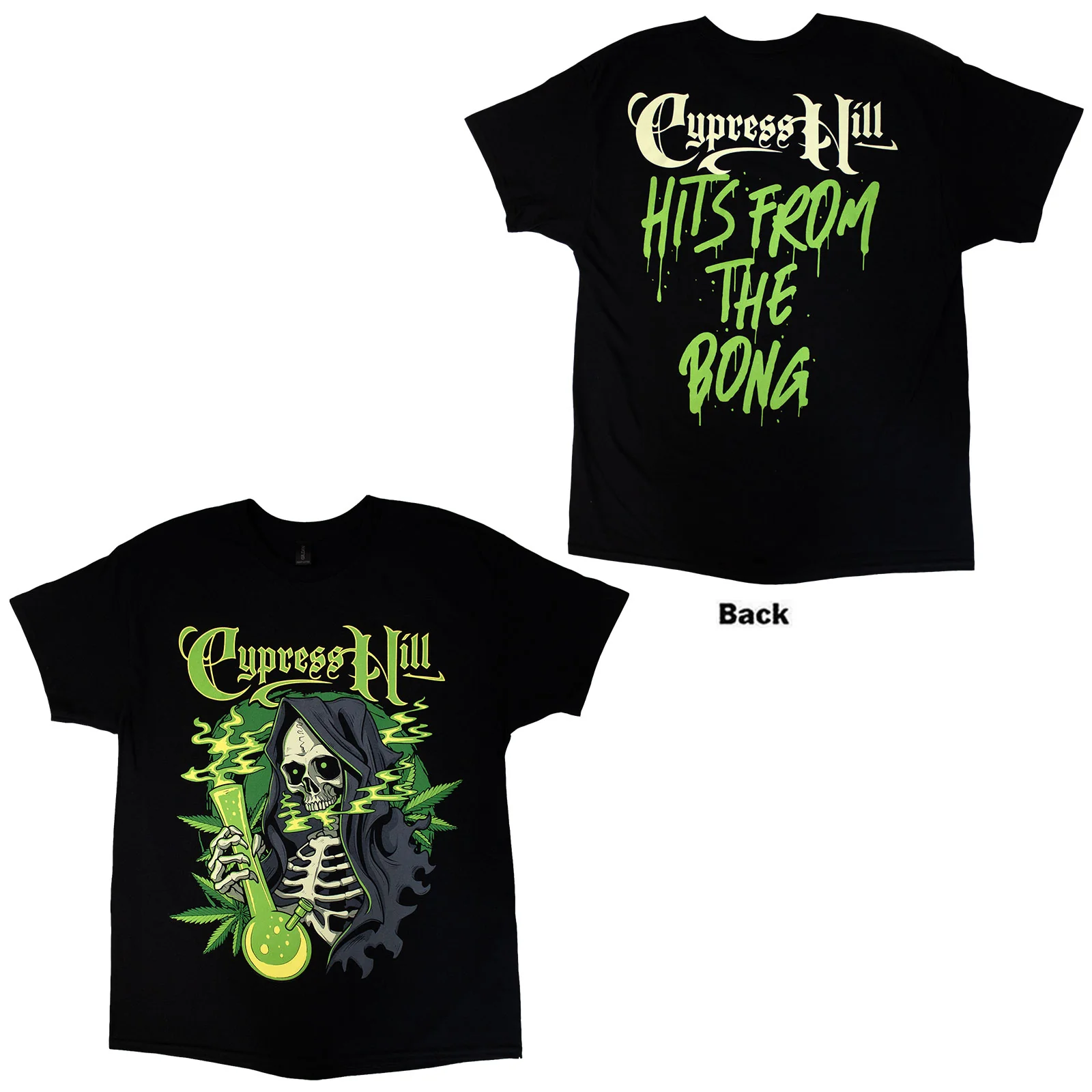 CYPRESS HILL - SKULL BONG - T-Shirt Black - Image 3