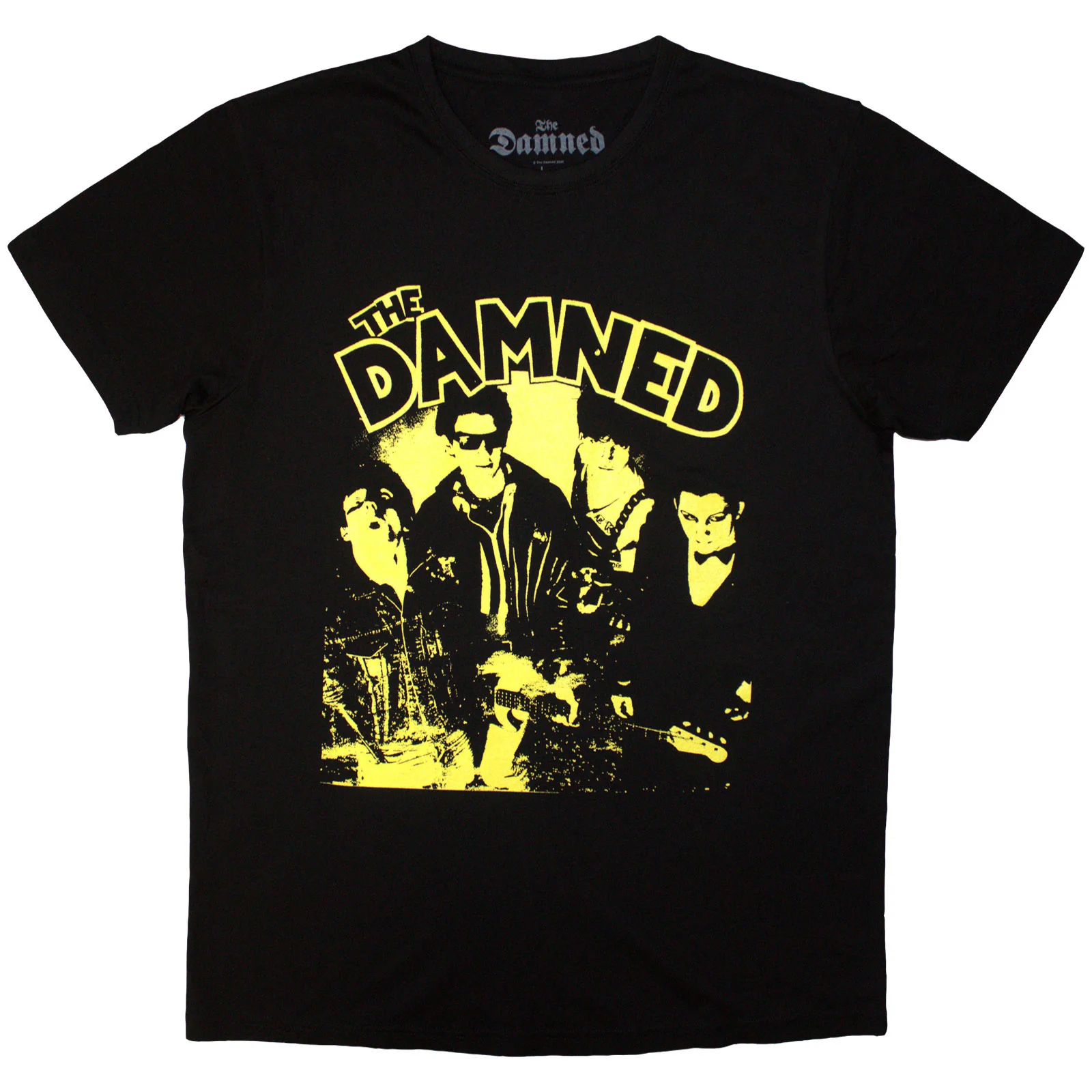 THE DAMNED - NEW ROSE VINTAGE - T-Shirt Black