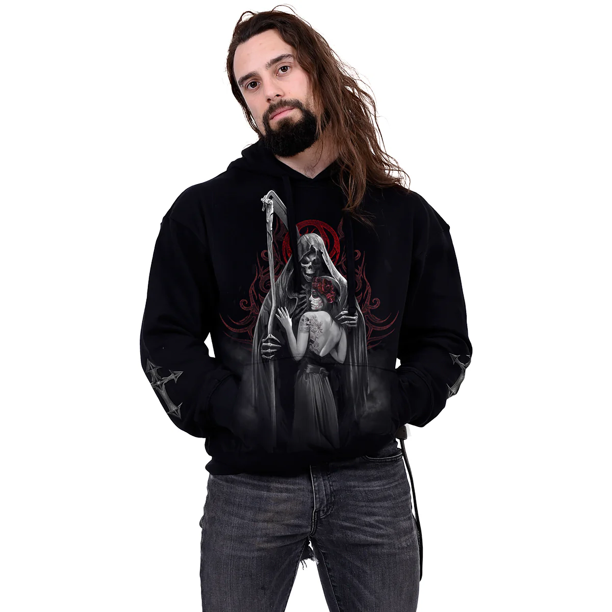 DEAD KISS - Hoody Black - Image 3