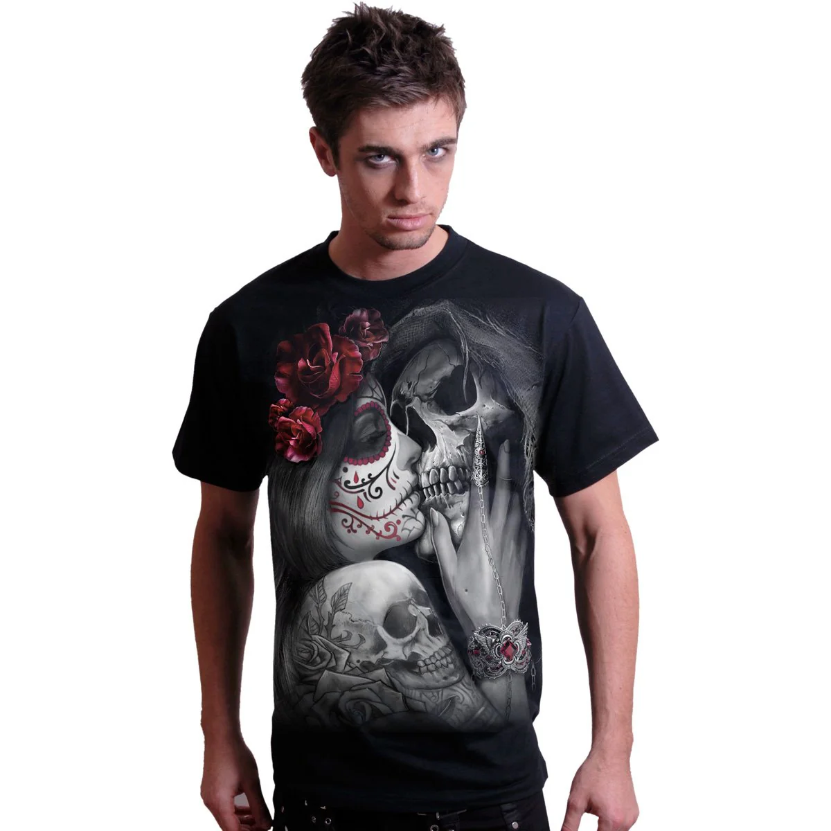 DEAD KISS - T-Shirt Black - Image 3