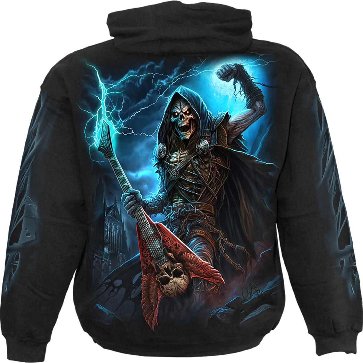 DEAD METAL - Hoody Black - Image 2
