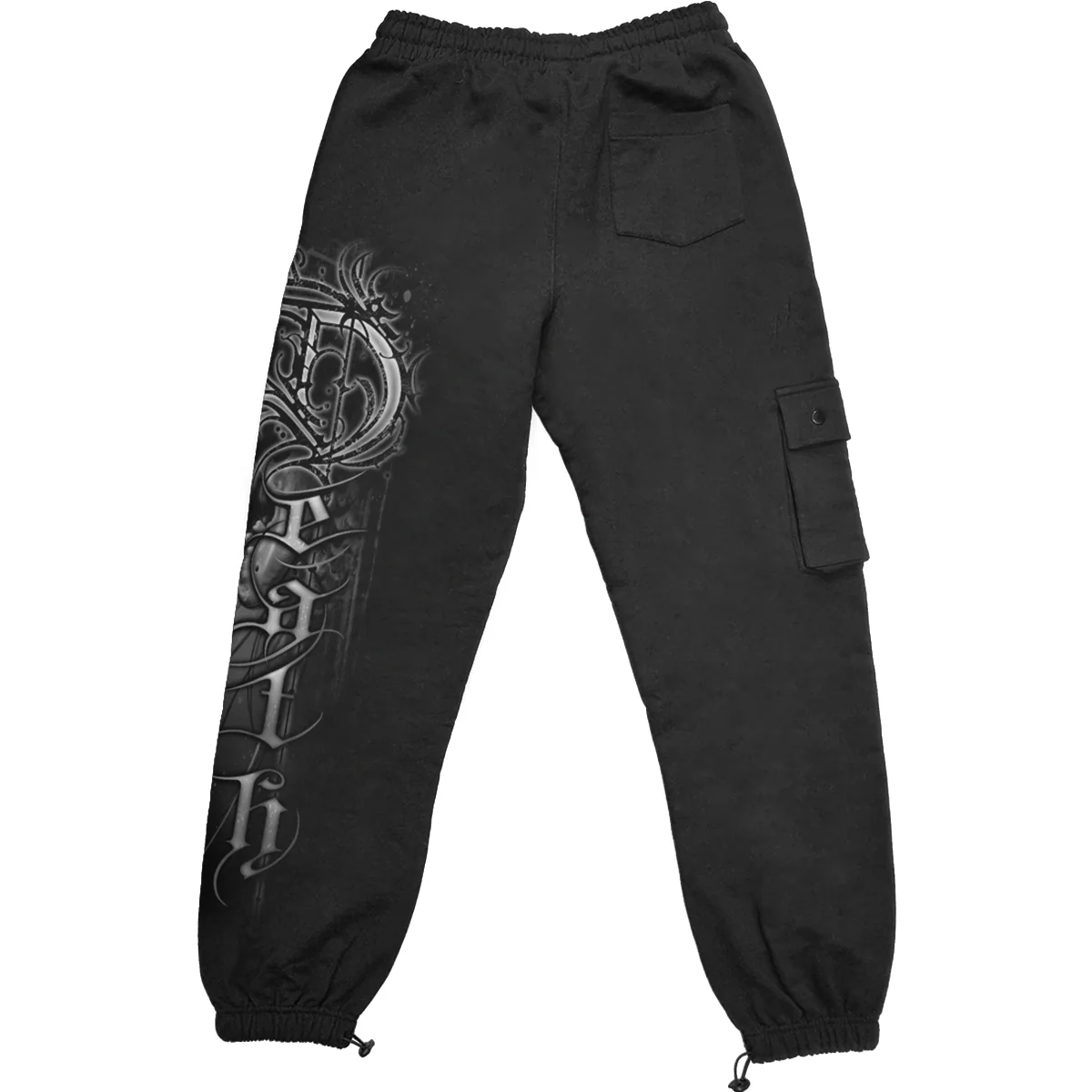 DEATH FOREVER - Casual Cargo Joggers - Image 2