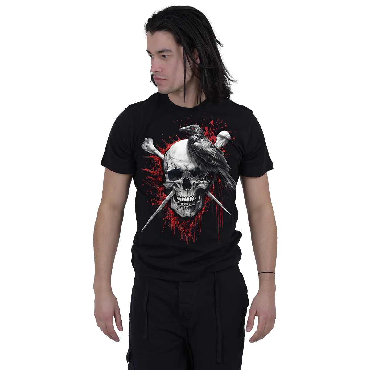 DEATH RAVEN - T-Shirt Black - Image 3