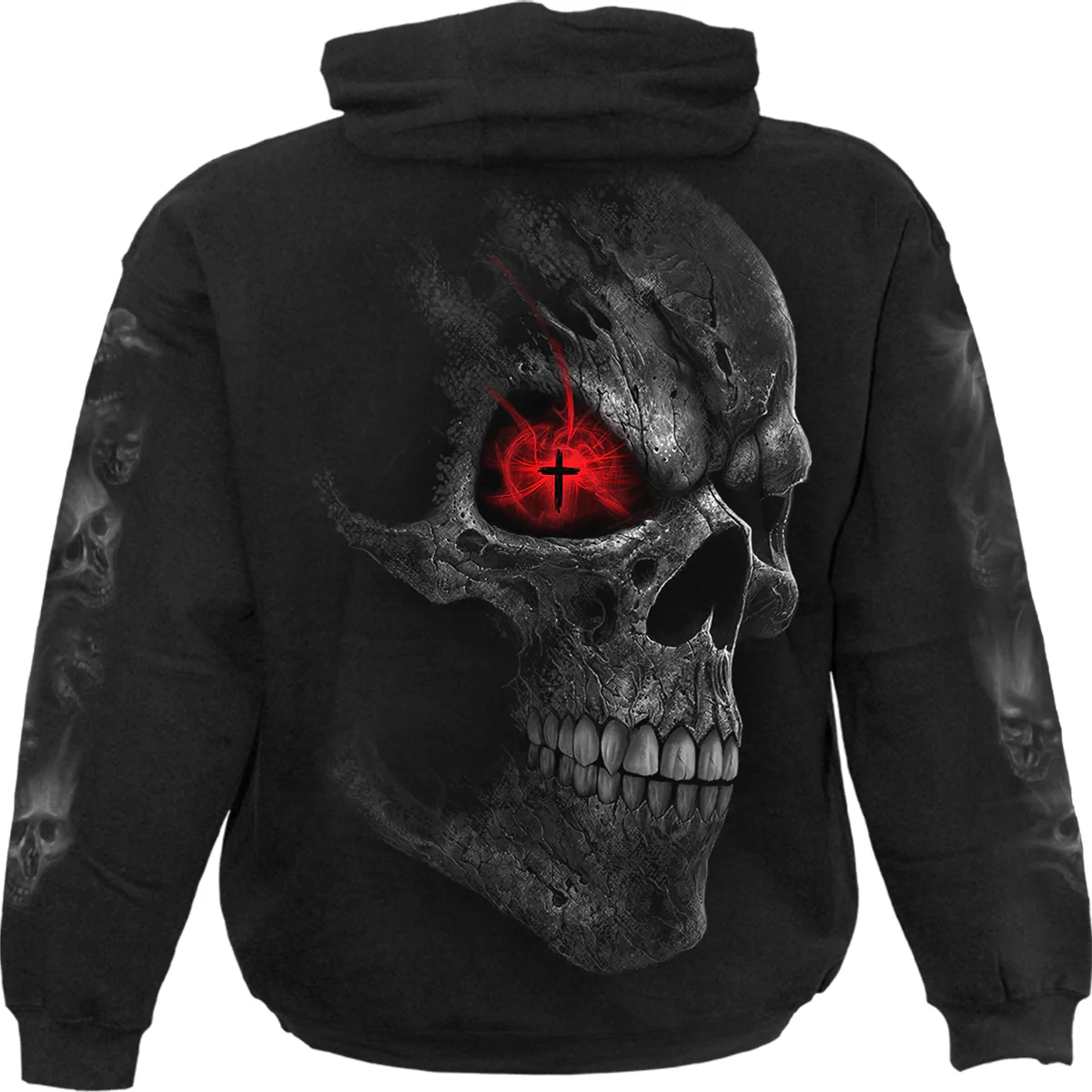 DEATH STARE - Hoody Black - Image 2